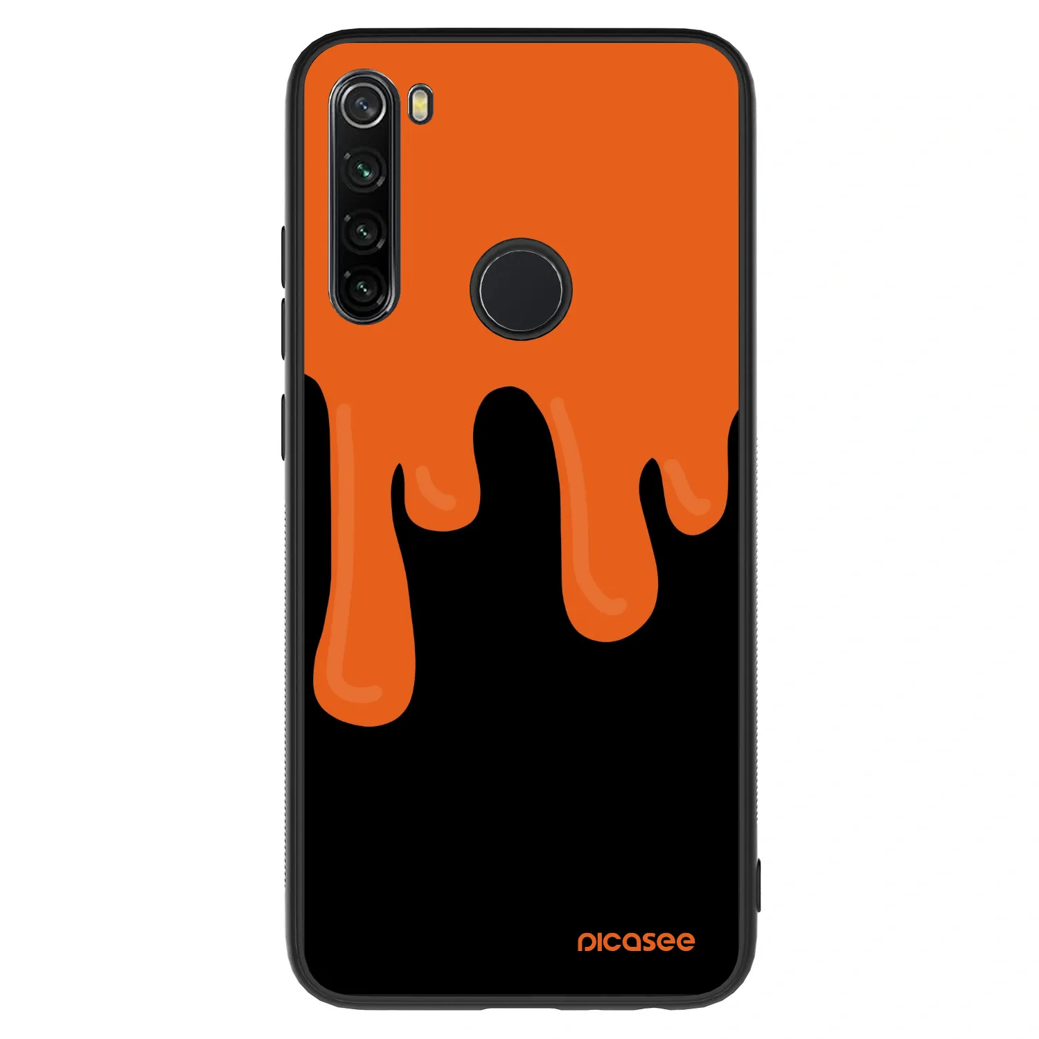 Picasee ULTIMATE CASE pro Xiaomi Redmi Note 8 - Orange spooky