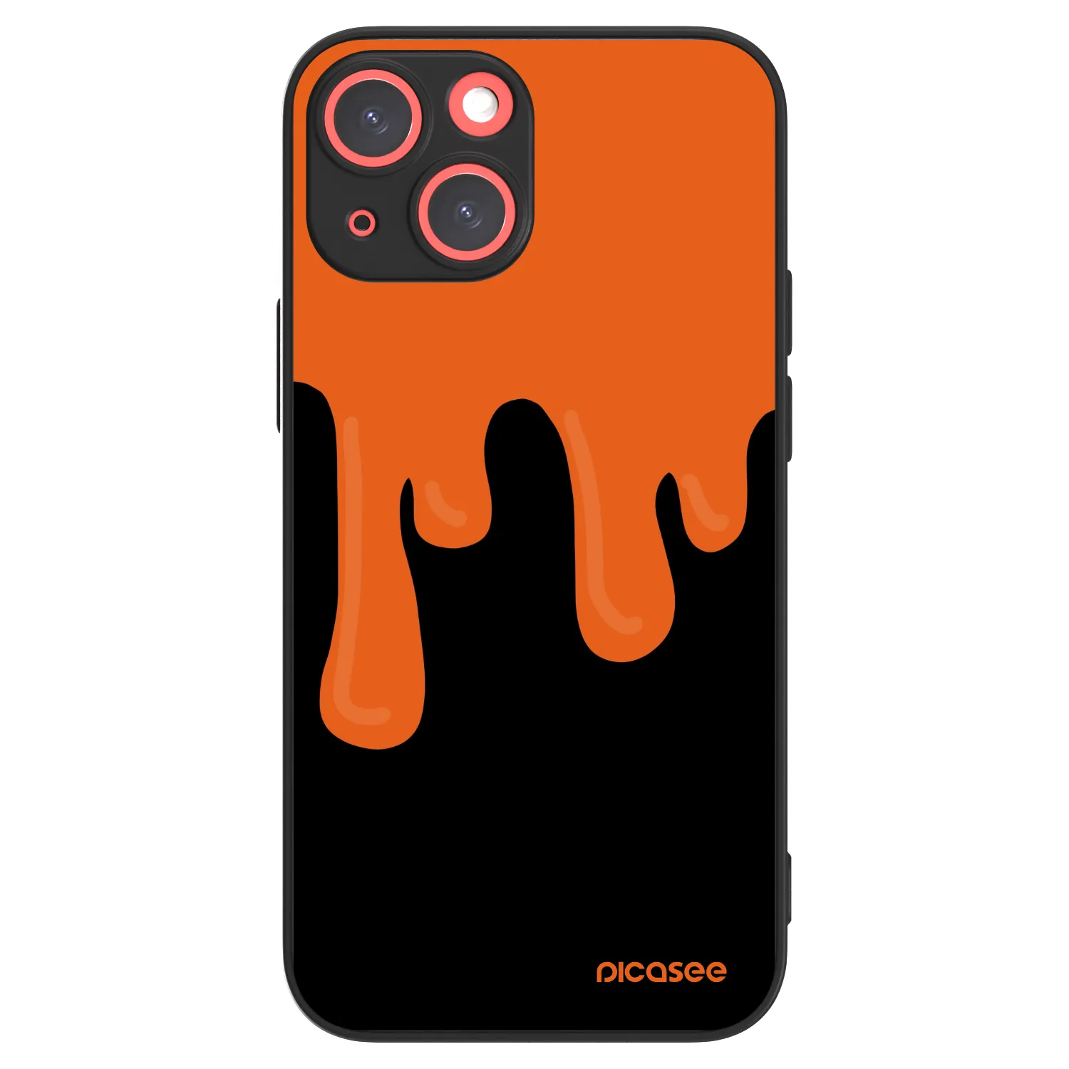 Picasee ULTIMATE CASE pro Apple iPhone 13 mini - Orange spooky