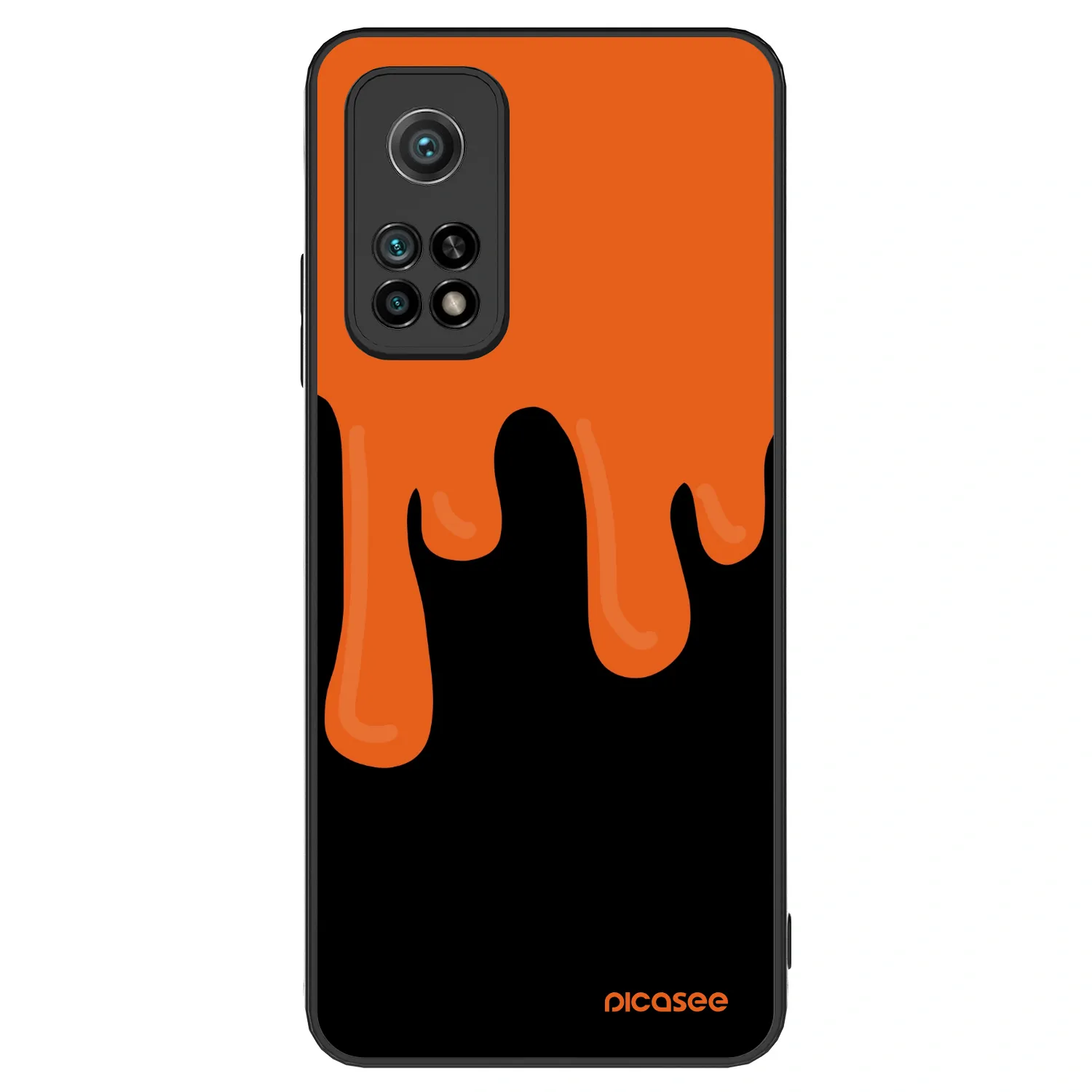 Picasee ULTIMATE CASE pro Xiaomi Mi 10T - Orange spooky