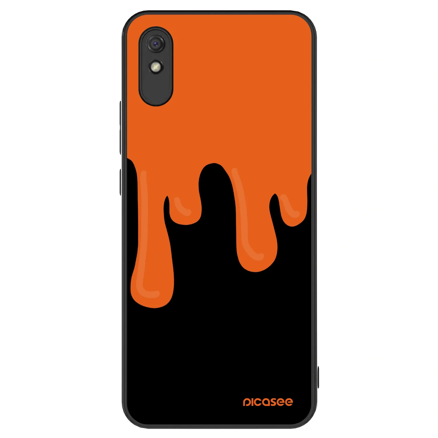 Picasee ULTIMATE CASE pro Xiaomi Redmi 9AT - Orange spooky