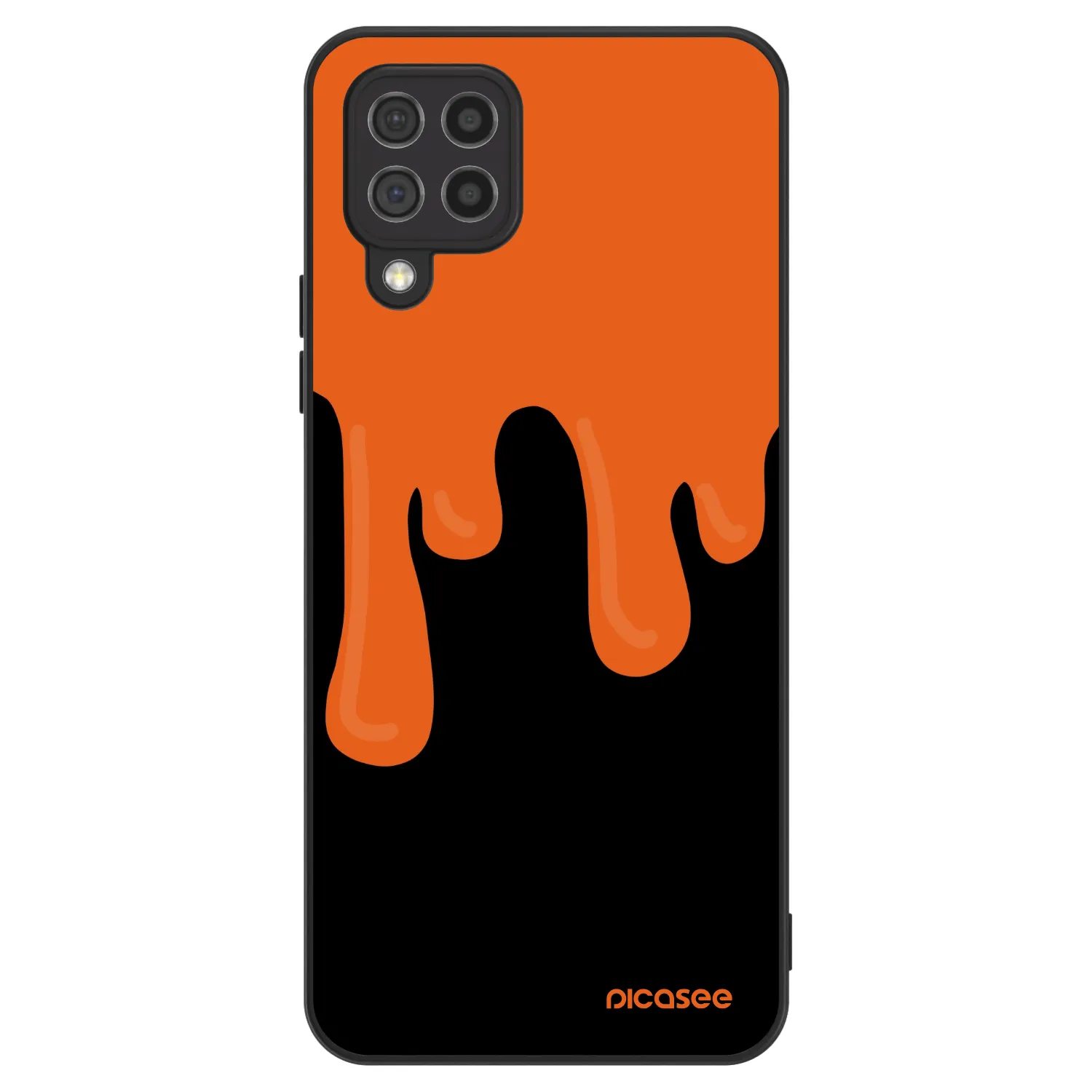 Picasee ULTIMATE CASE pro Samsung Galaxy A22 A225F 4G - Orange spooky