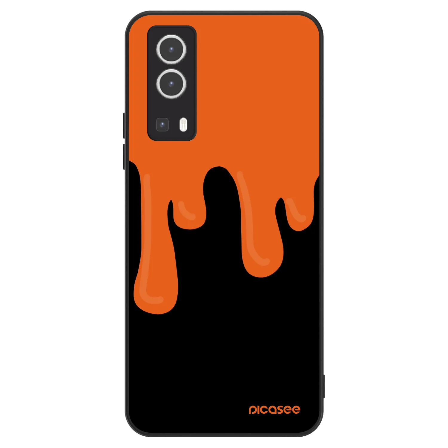 Picasee ULTIMATE CASE pro Vivo Y72 5G - Orange spooky