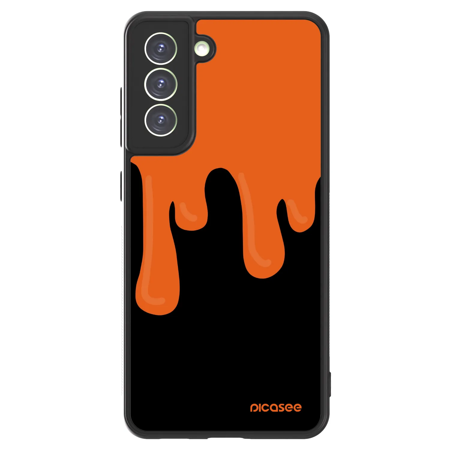 Picasee ULTIMATE CASE pro Samsung Galaxy S21 FE 5G - Orange spooky