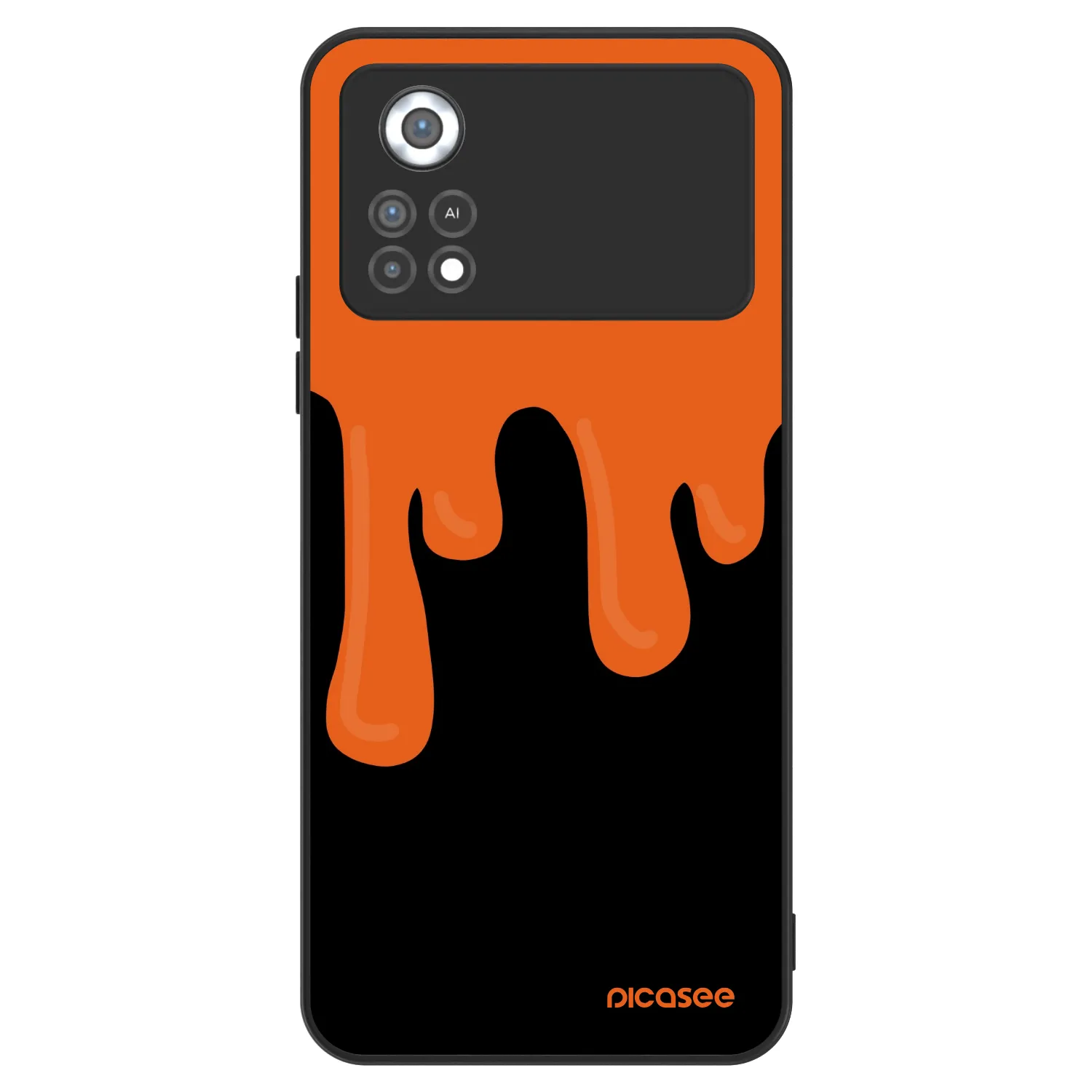 Picasee ULTIMATE CASE pro Xiaomi Poco X4 Pro 5G - Orange spooky