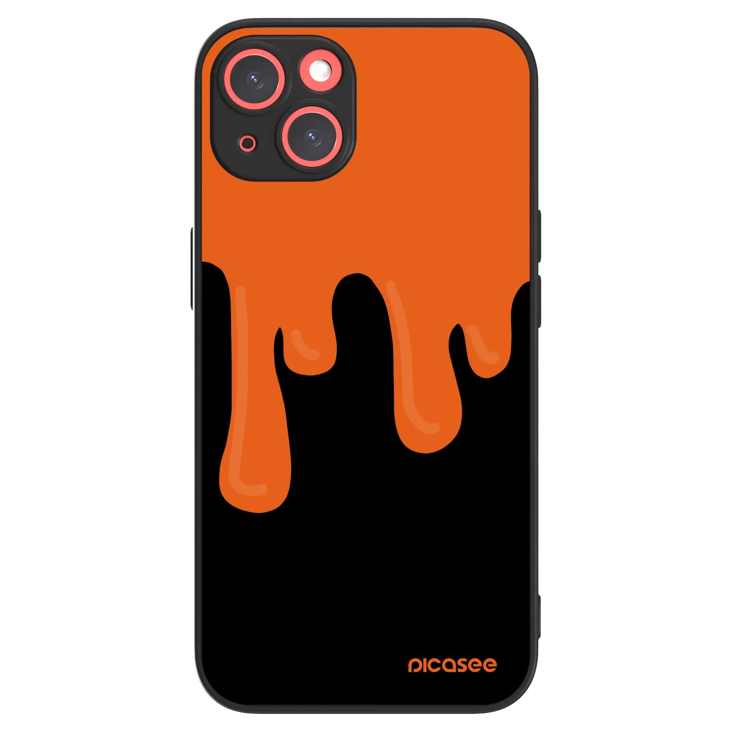 Picasee ULTIMATE CASE MagSafe pro Apple iPhone 13 - Orange spooky