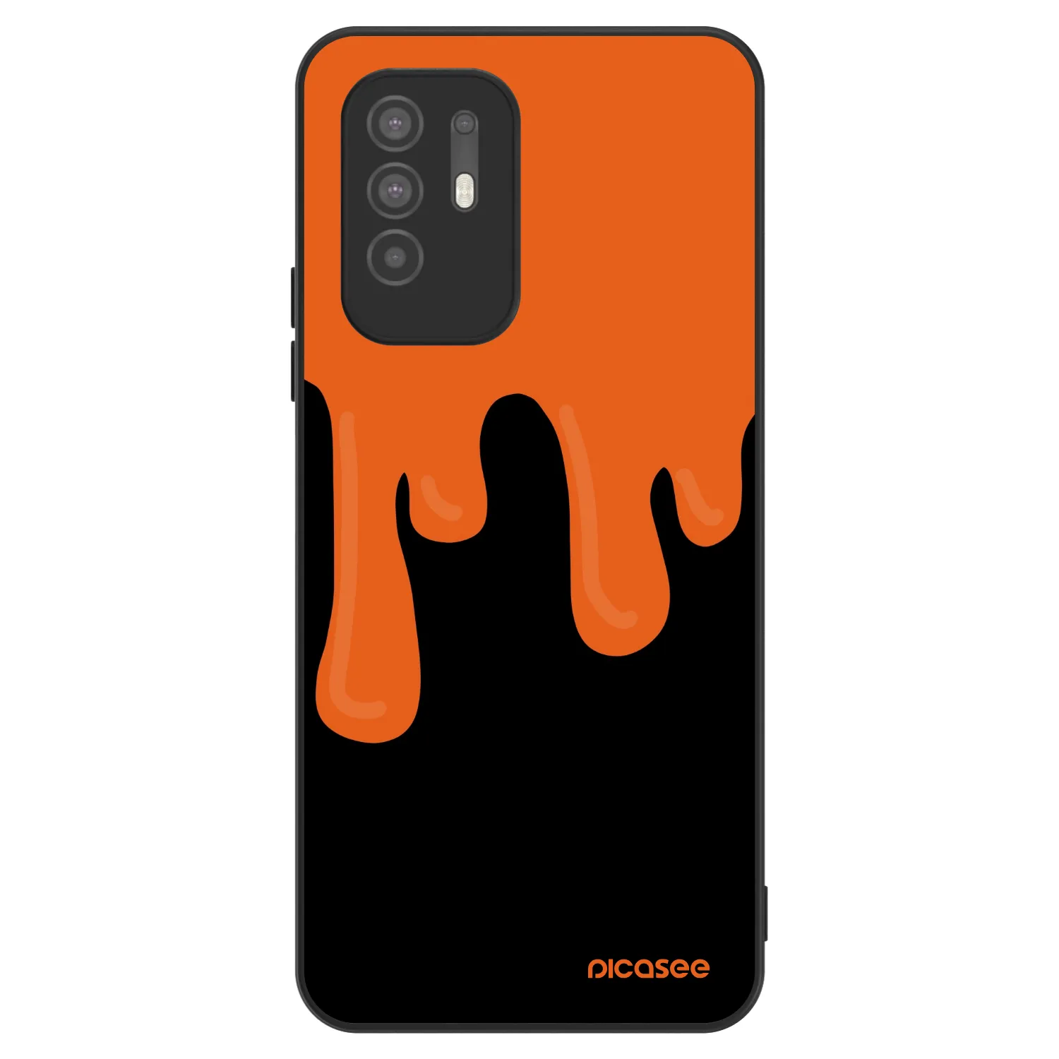 Picasee ULTIMATE CASE pro OPPO A94 5G - Orange spooky