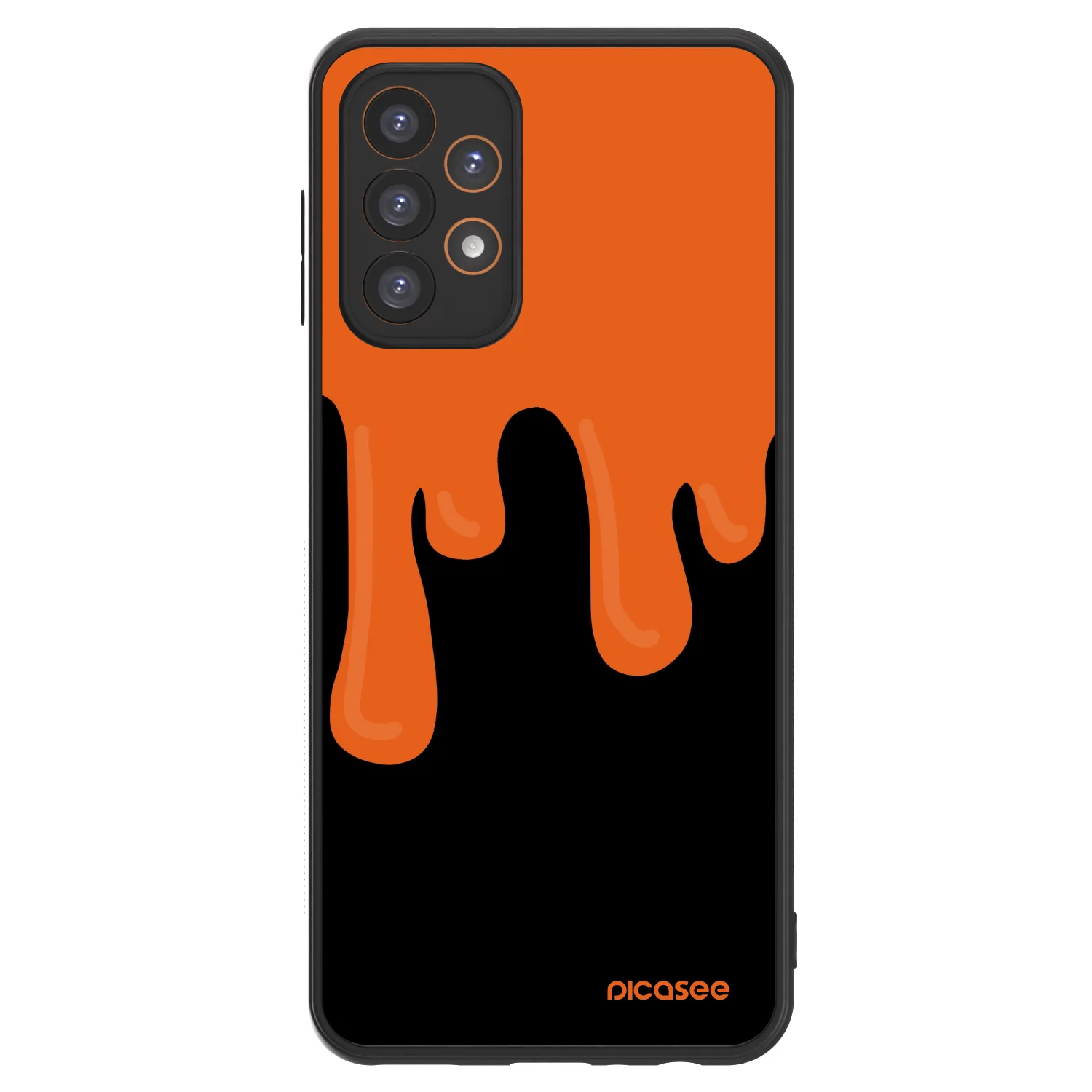 Picasee ULTIMATE CASE pro Samsung Galaxy A23 A235F 4G - Orange spooky