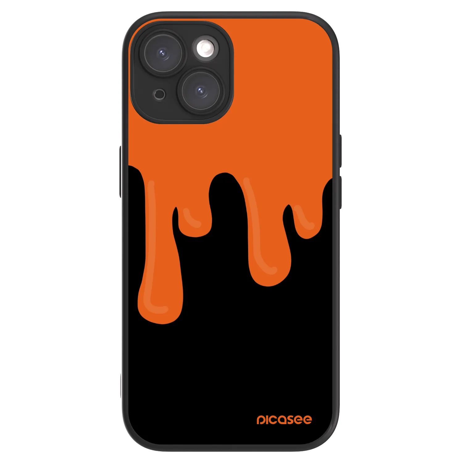 Picasee ULTIMATE CASE MagSafe pro Apple iPhone 15 - Orange spooky