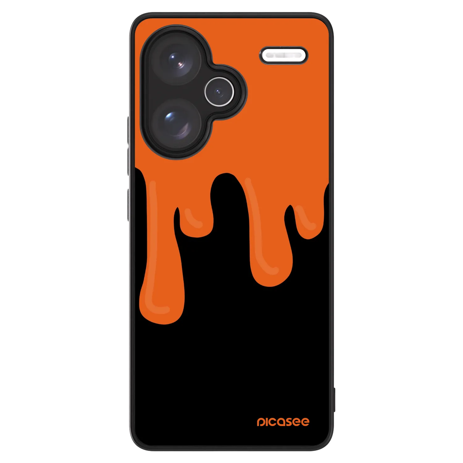 Picasee ULTIMATE CASE pro Xiaomi Redmi Note 13 Pro+ 5G - Orange spooky