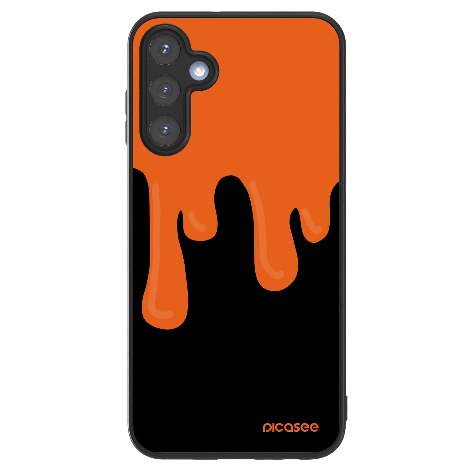 Picasee ULTIMATE CASE pro Samsung Galaxy A15 A156B 5G - Orange spooky