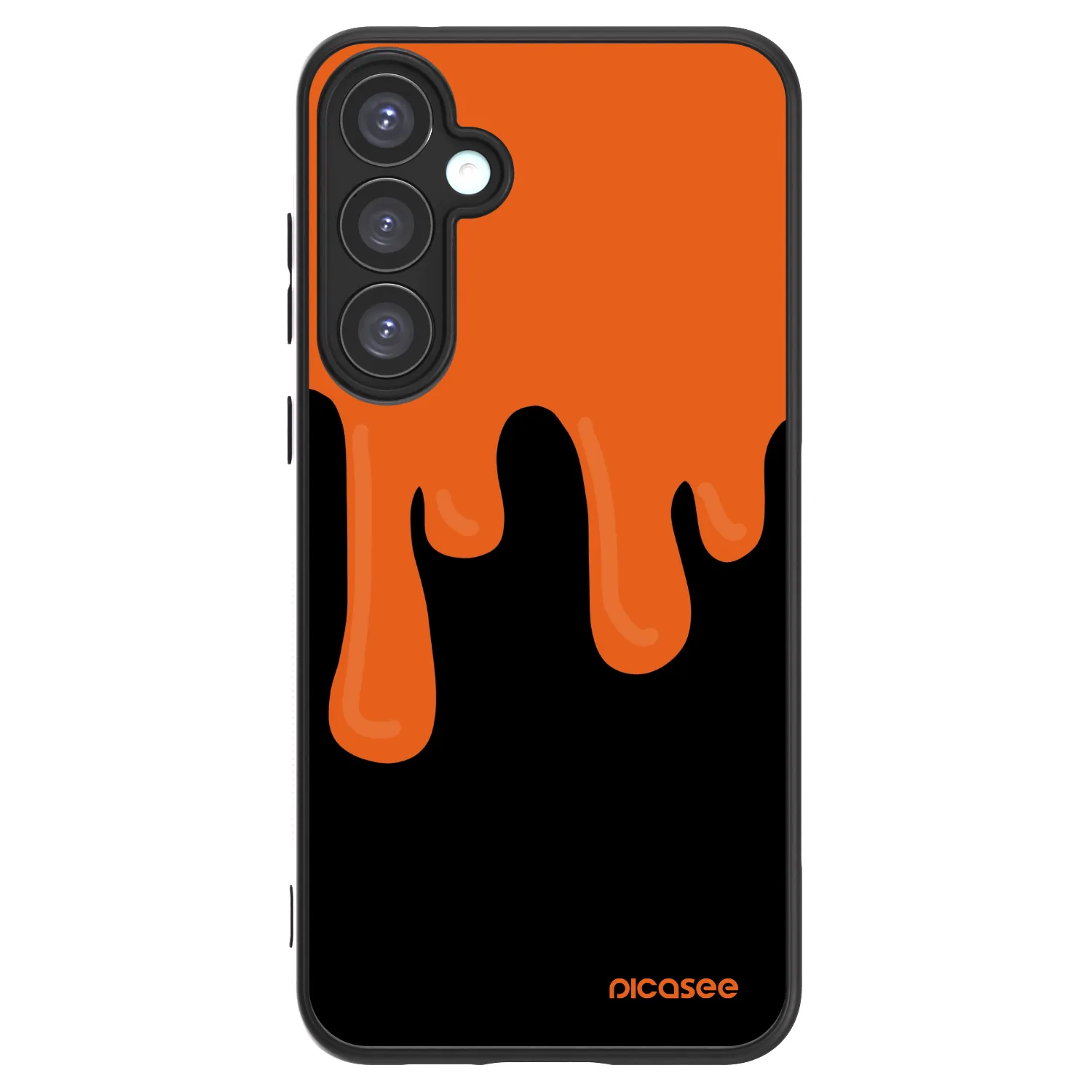 Picasee ULTIMATE CASE pro Samsung Galaxy A55 5G A556B - Orange spooky
