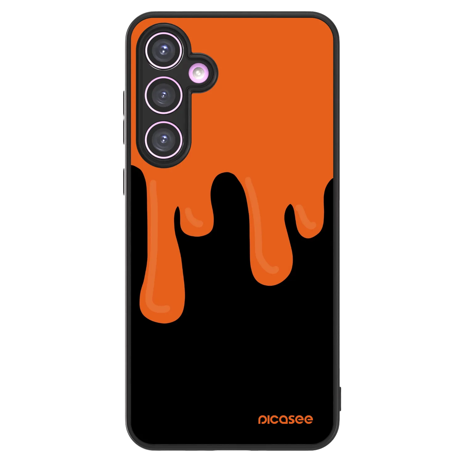 Picasee ULTIMATE CASE pro Samsung Galaxy A35 5G A356B - Orange spooky