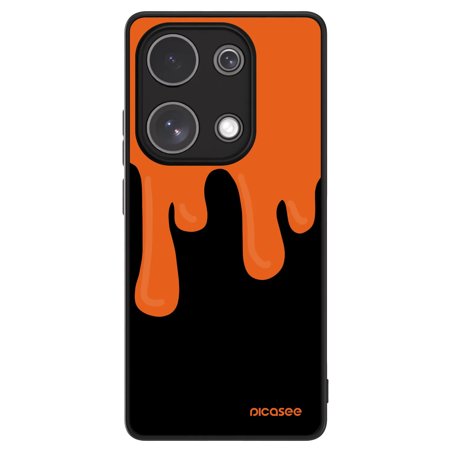 Picasee ULTIMATE CASE pro Xiaomi Redmi Note 13 Pro 4G - Orange spooky