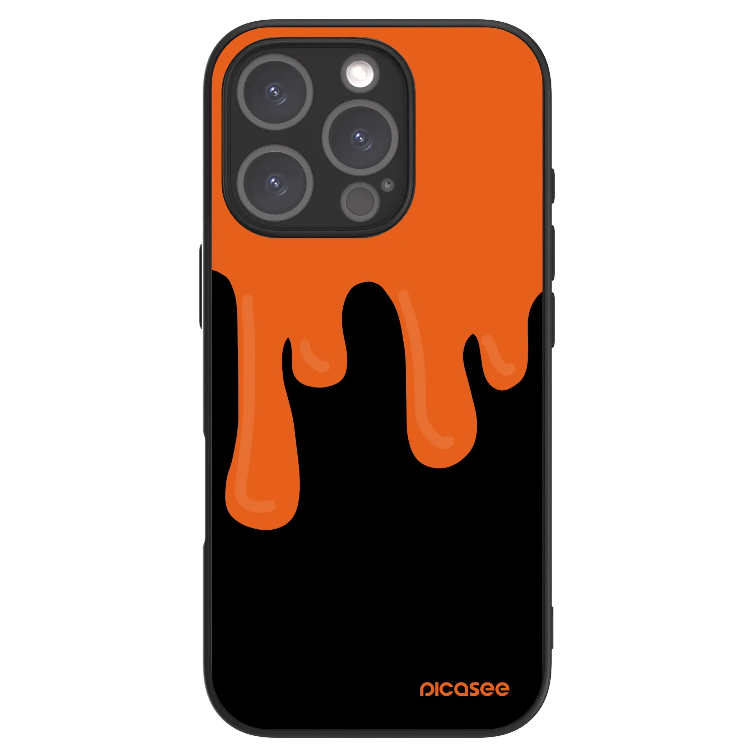 Picasee ULTIMATE CASE pro Apple iPhone 16 Pro - Orange spooky