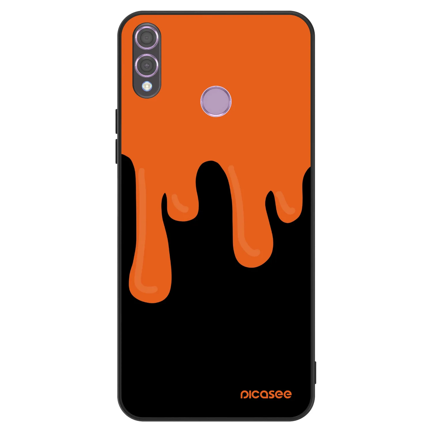Picasee ULTIMATE CASE pro Honor 8X - Orange spooky