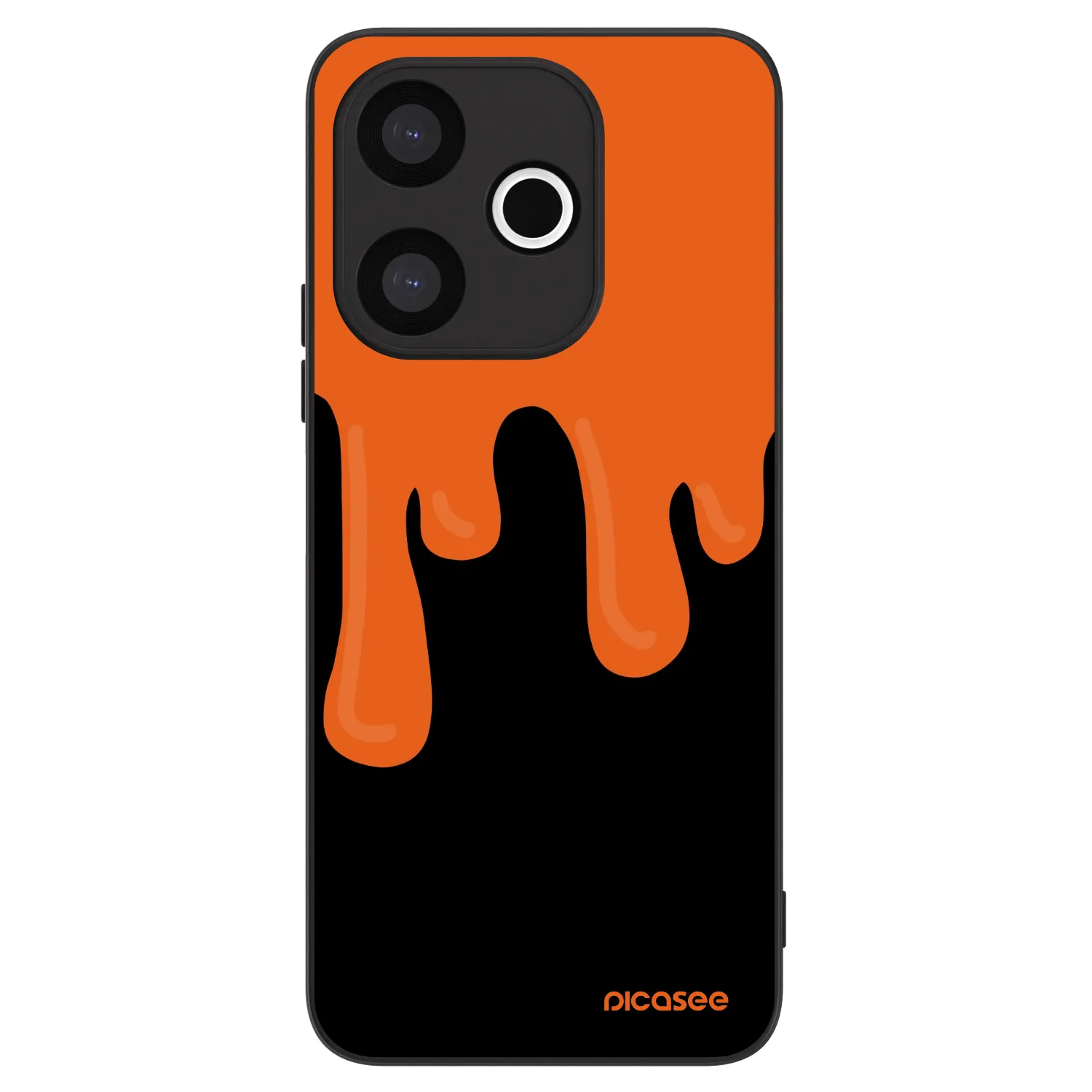Picasee ULTIMATE CASE pro Xiaomi Redmi 13 4G - Orange spooky