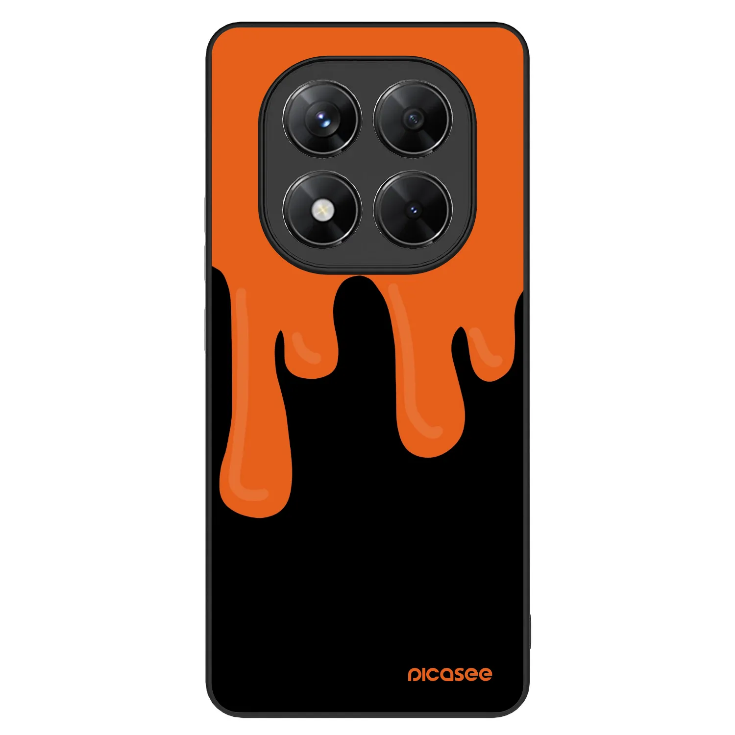 Picasee ULTIMATE CASE pro Xiaomi Redmi Note 14 Pro 5G - Orange spooky