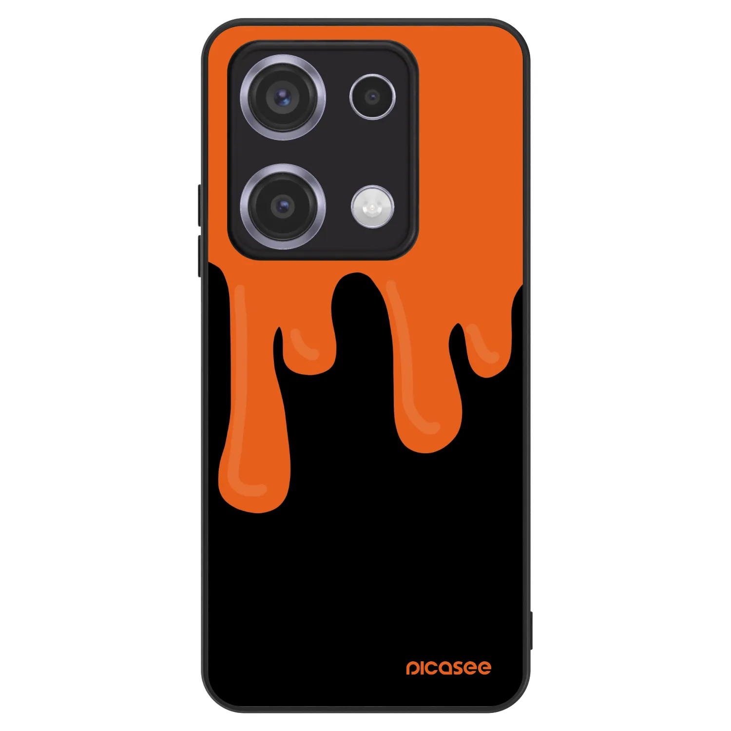Picasee ULTIMATE CASE pro Xiaomi Redmi Note 14S - Orange spooky