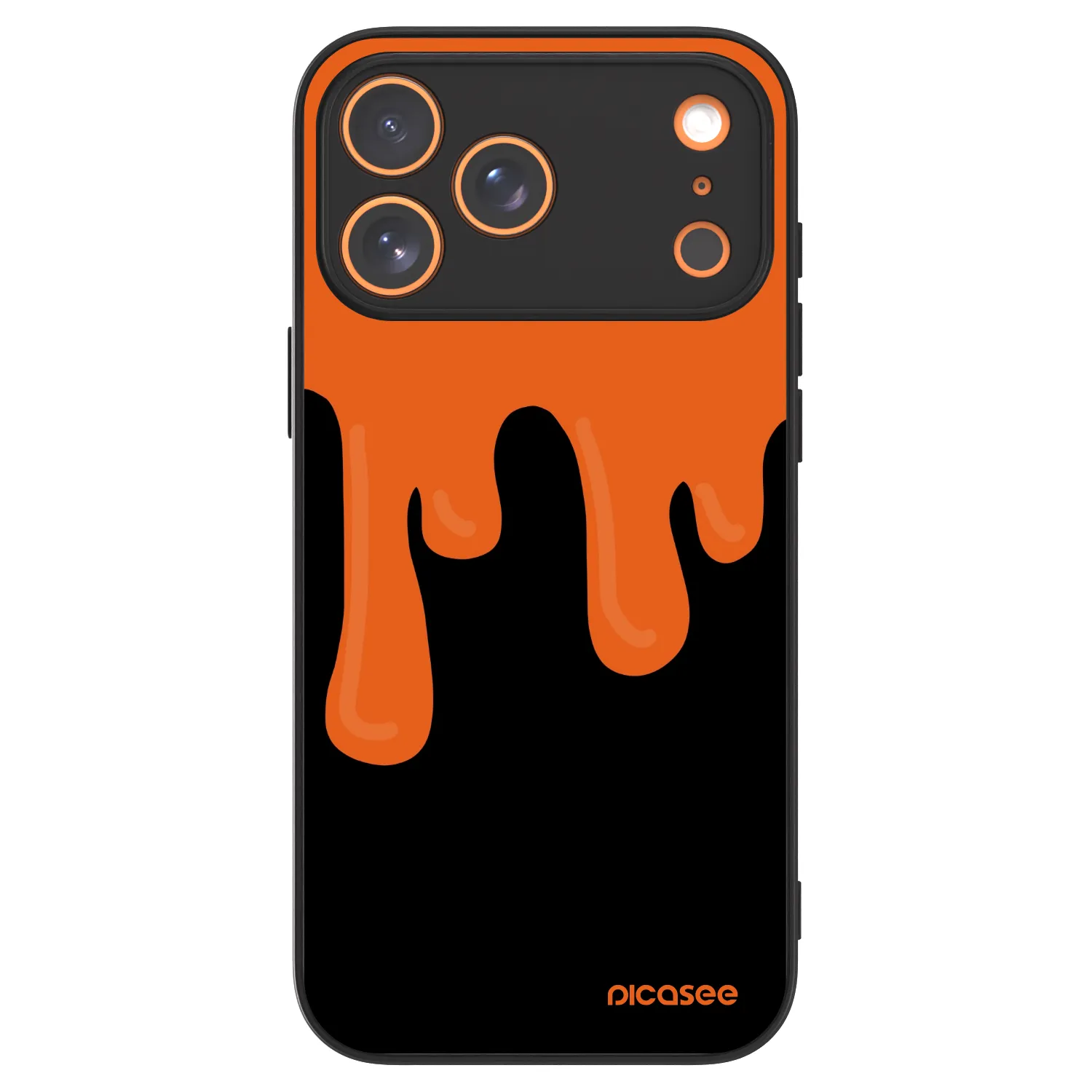 Picasee ULTIMATE CASE pro Apple iPhone 17 Pro Max - Orange spooky