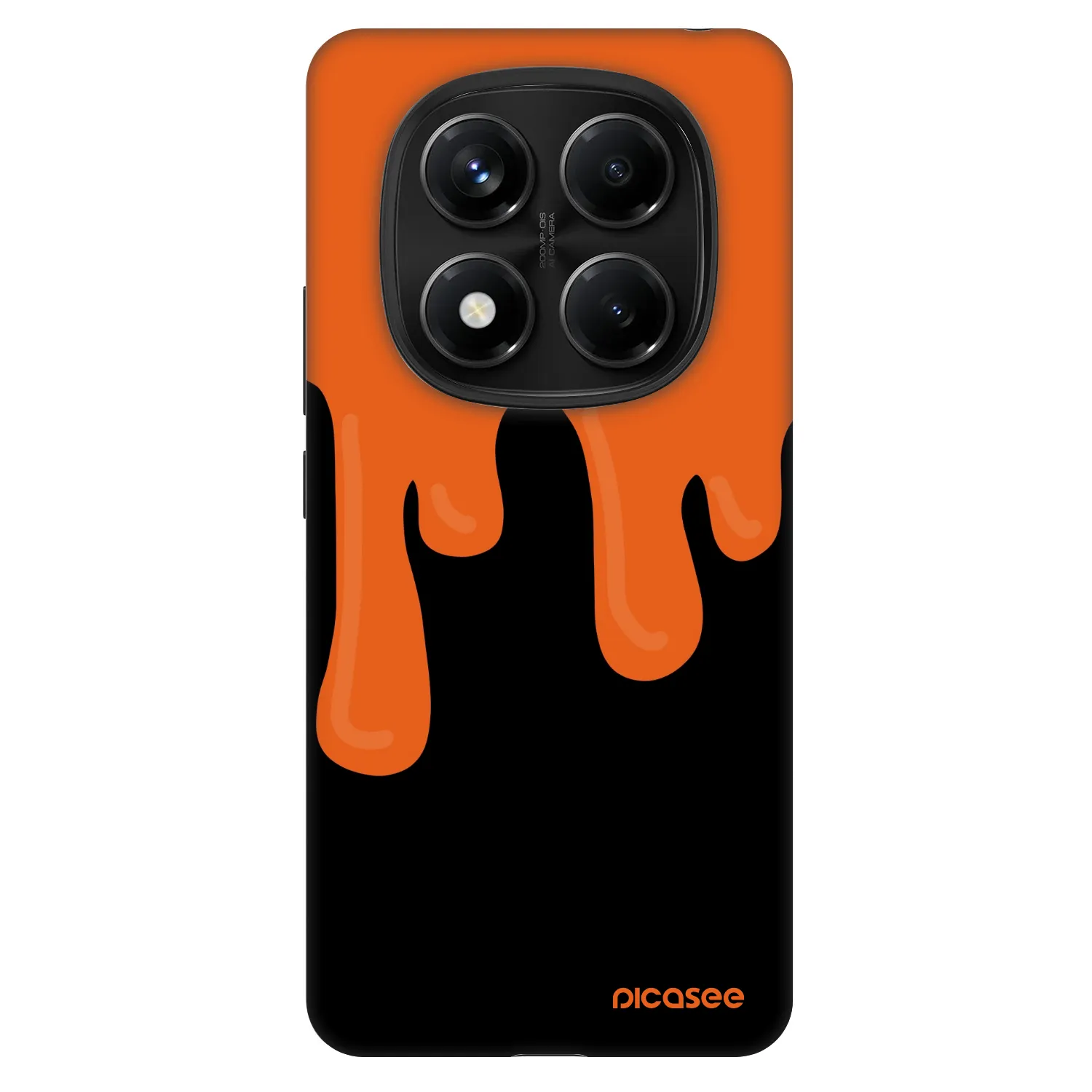 Picasee Fashion Case pre Xiaomi Redmi Note 14 Pro 5G - Orange spooky
