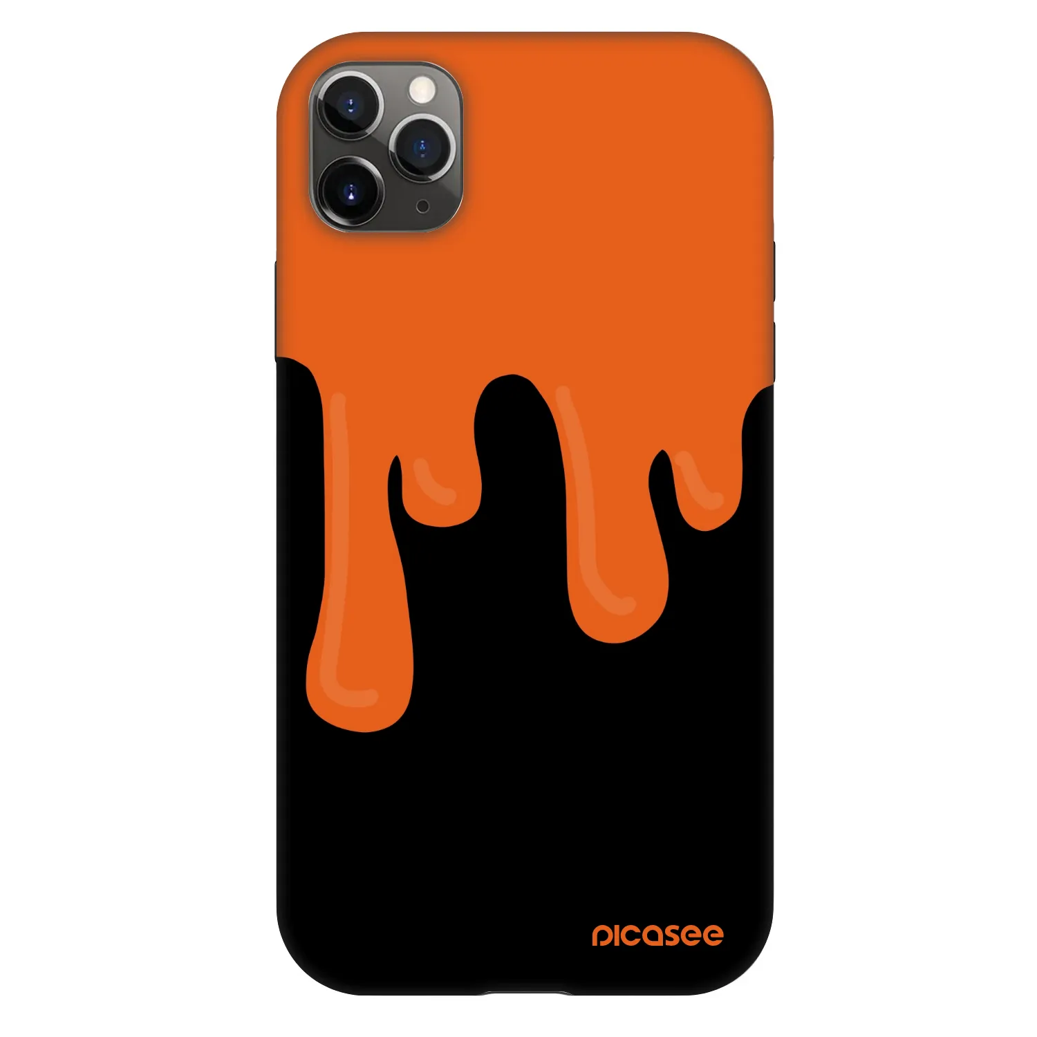 Picasee Fashion Case pre Apple iPhone 11 Pro Max - Orange spooky