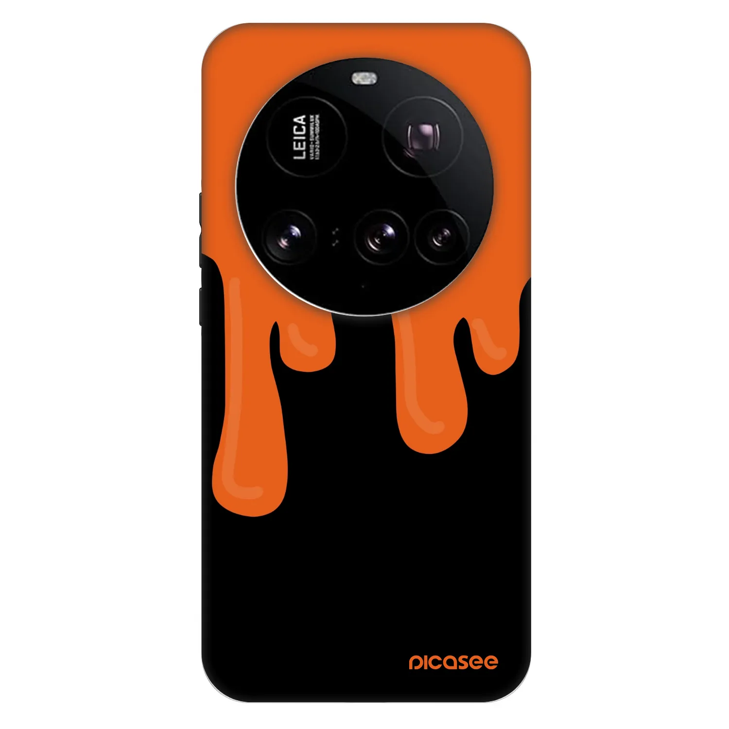 Picasee Fashion Case pre Xiaomi 15 Ultra - Orange spooky