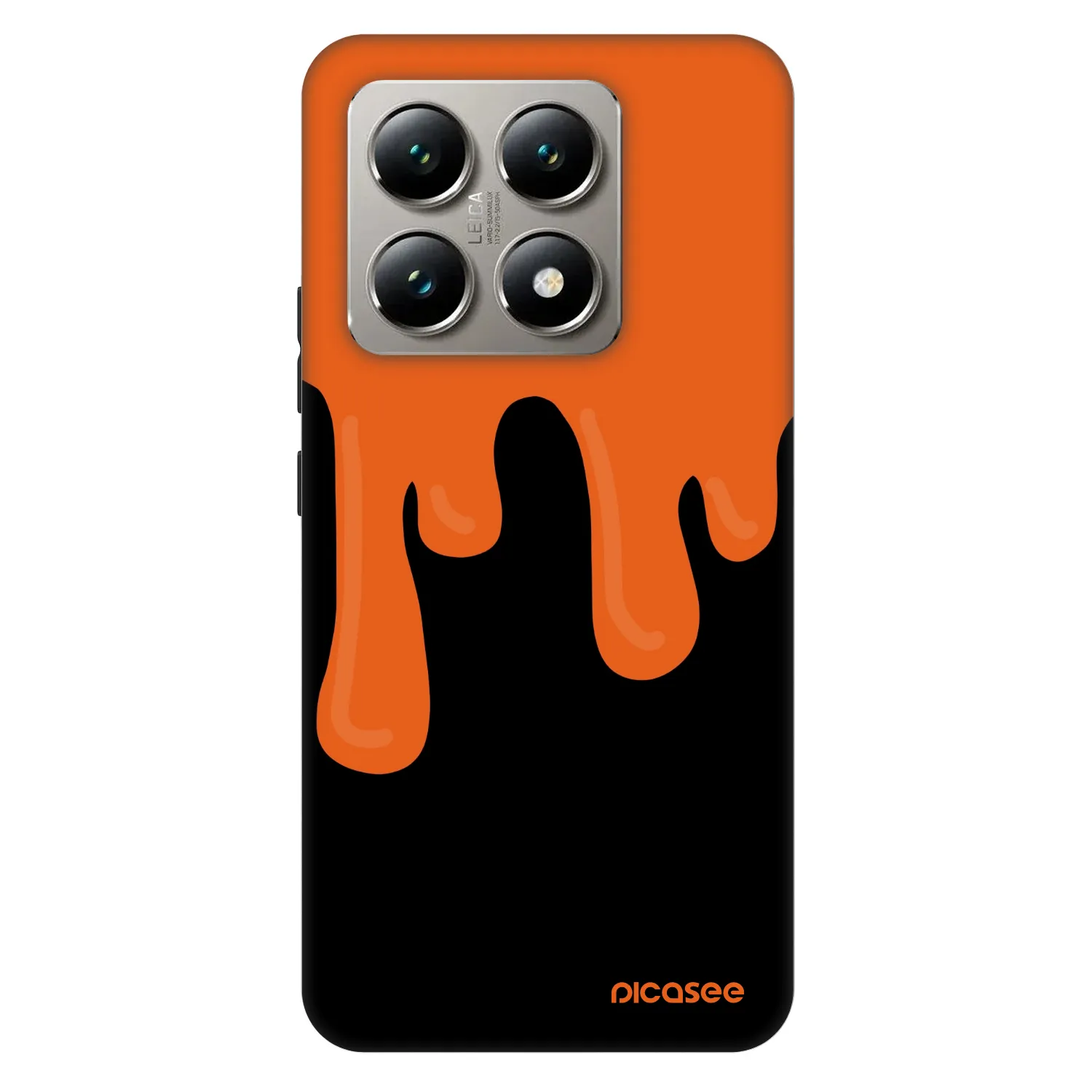 Picasee Fashion Case pre Xiaomi 14T - Orange spooky