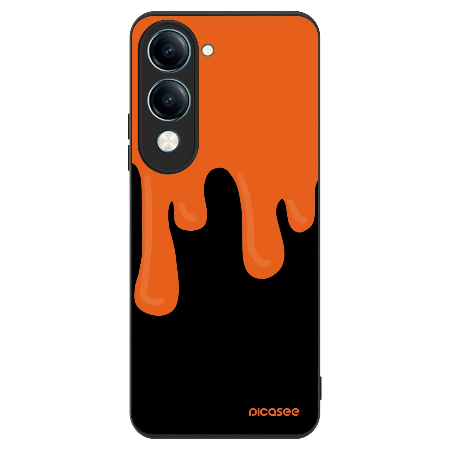 Picasee ULTIMATE CASE pro Vivo Y29s 5G - Orange spooky