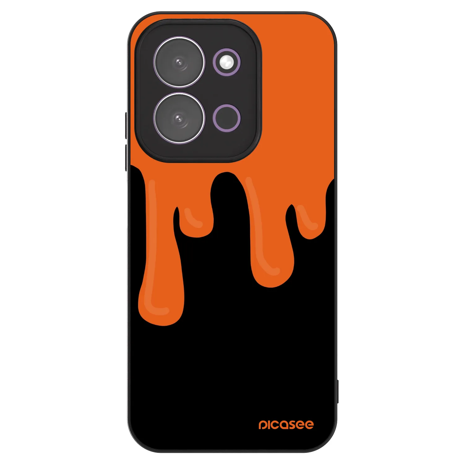 Picasee ULTIMATE CASE pro Xiaomi Redmi 15C 5G - Orange spooky