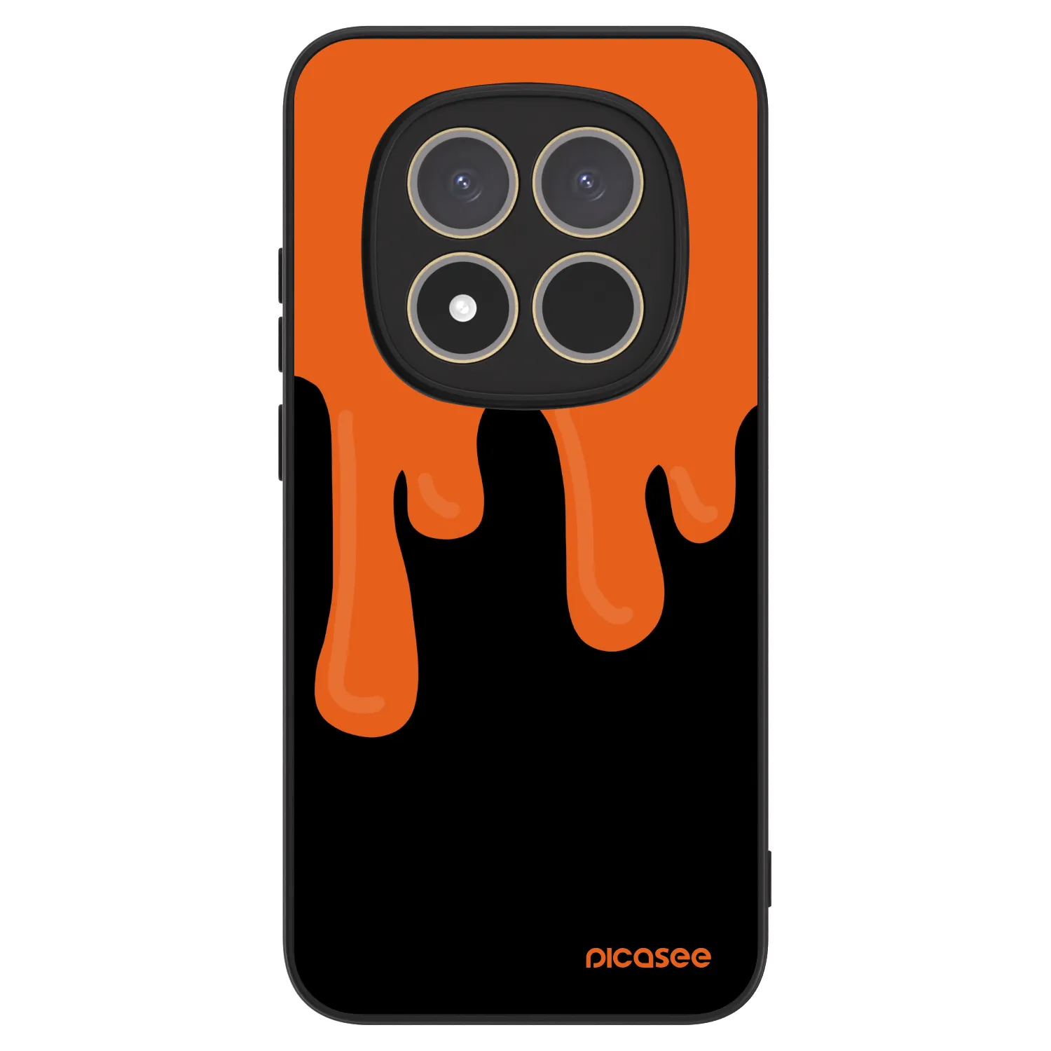 Picasee ULTIMATE CASE pro Xiaomi Redmi Note 15 Pro 5G - Orange spooky