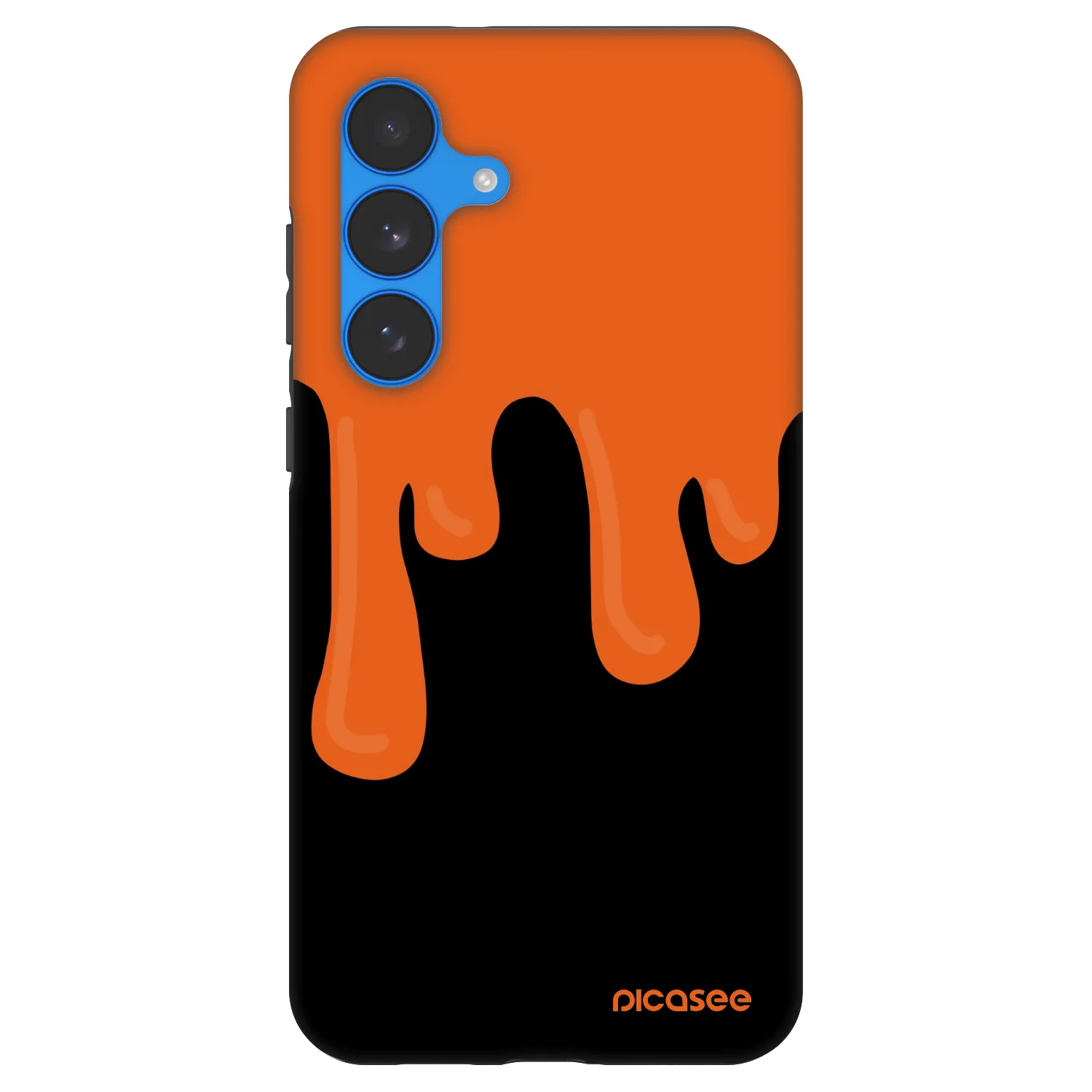 Picasee Fashion Case pre Samsung Galaxy S25 FE 5G - Orange spooky