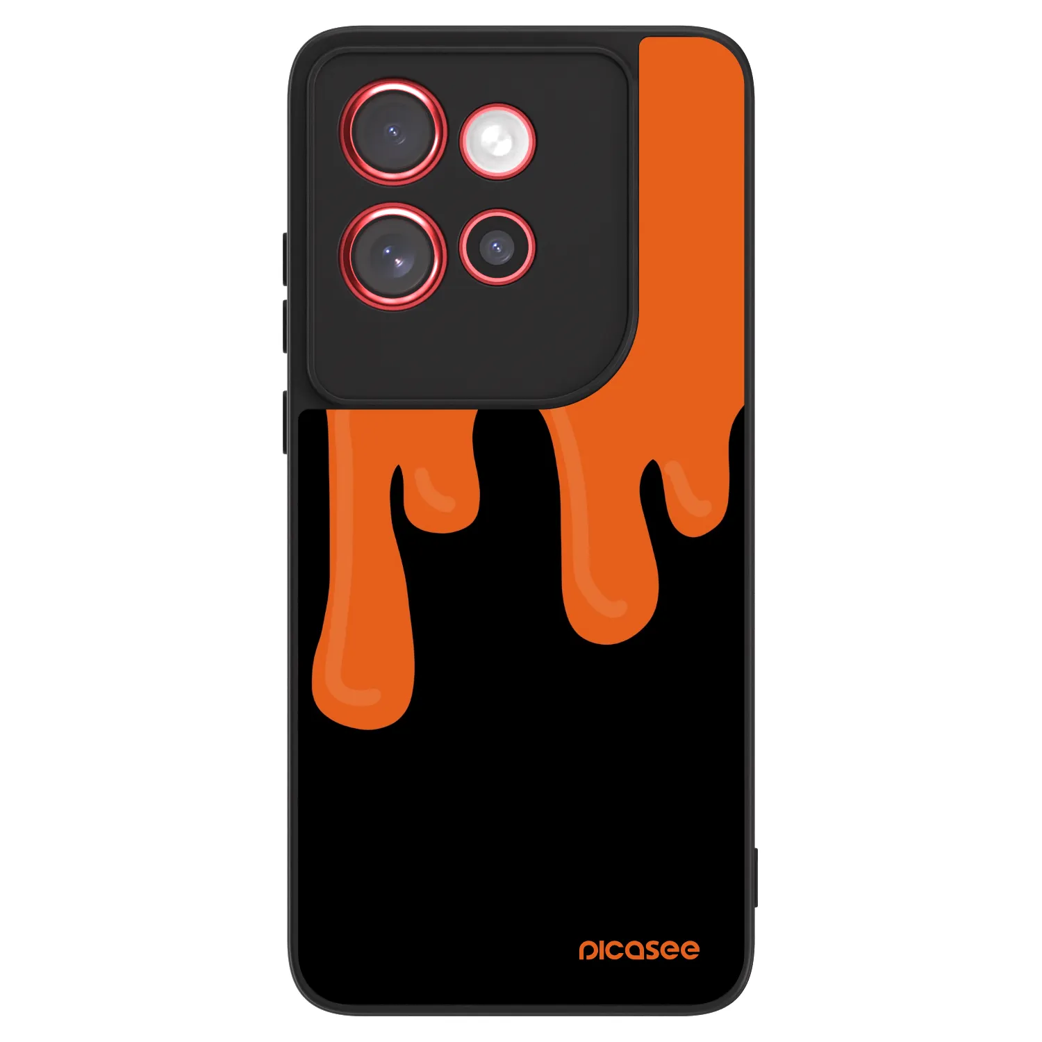 Picasee ULTIMATE CASE pro Motorola Edge 60 Neo 5G - Orange spooky