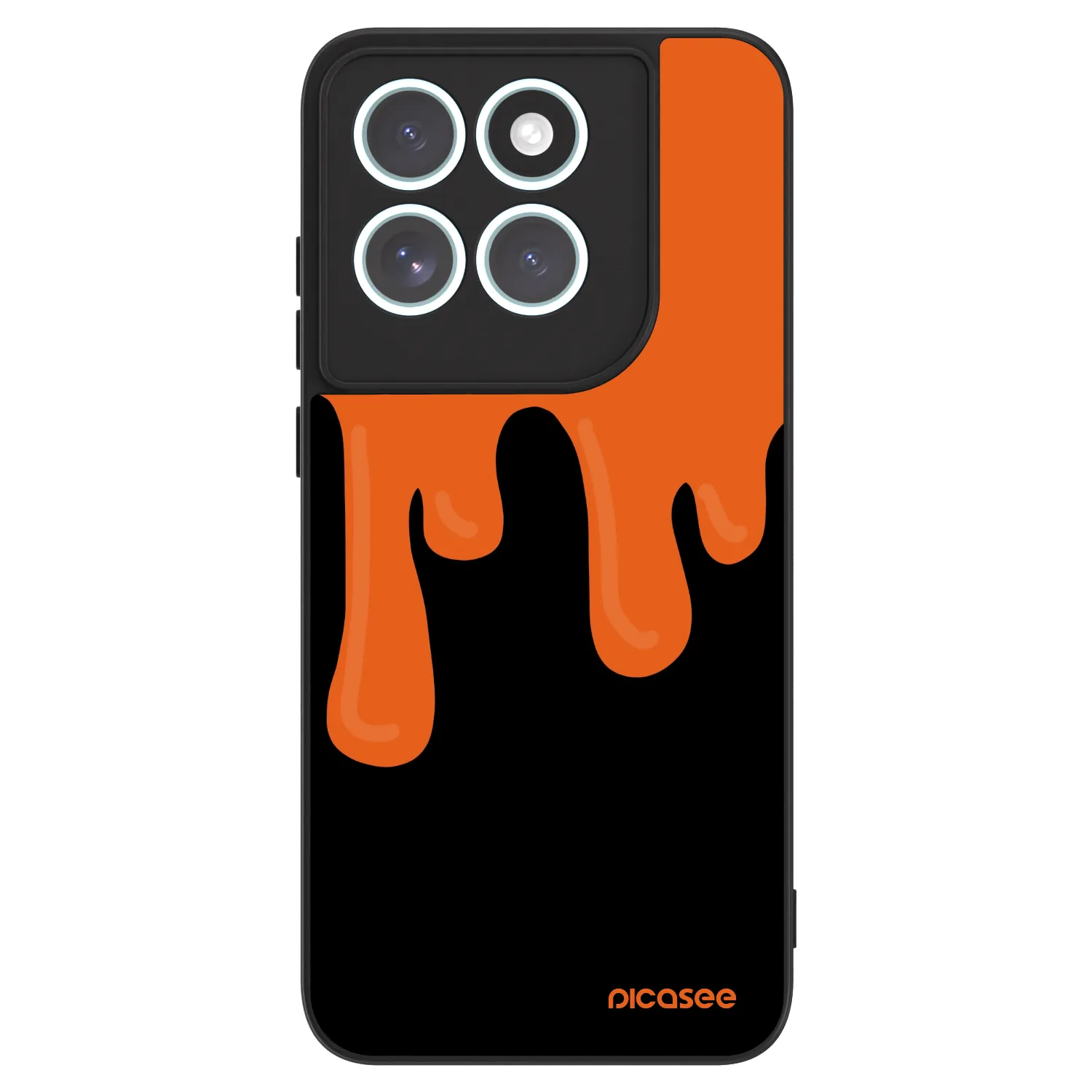 Picasee ULTIMATE CASE pro Motorola Edge 70 Fusion - Orange spooky