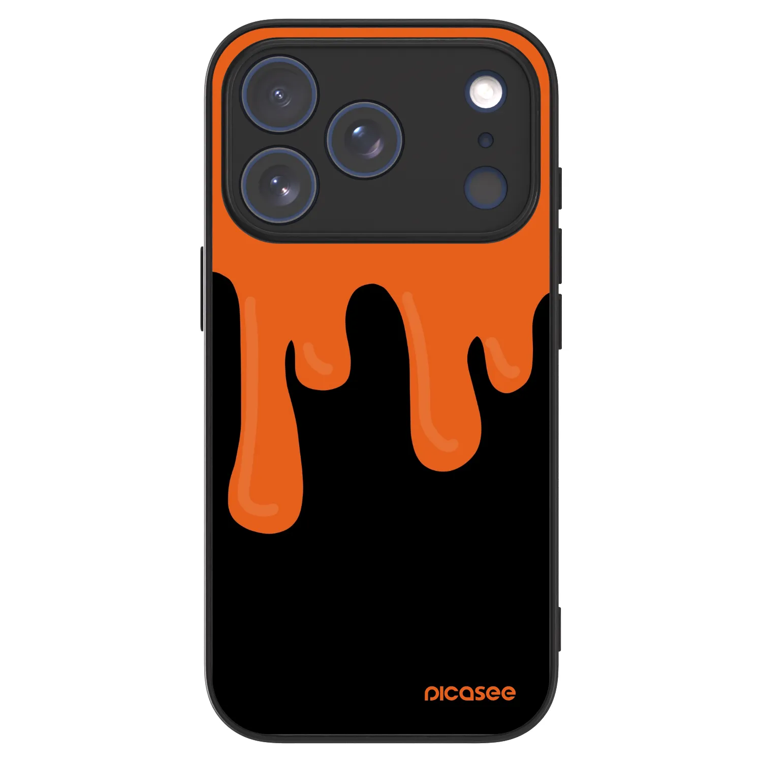Picasee ULTIMATE CASE pro Apple iPhone 18 Pro - Orange spooky
