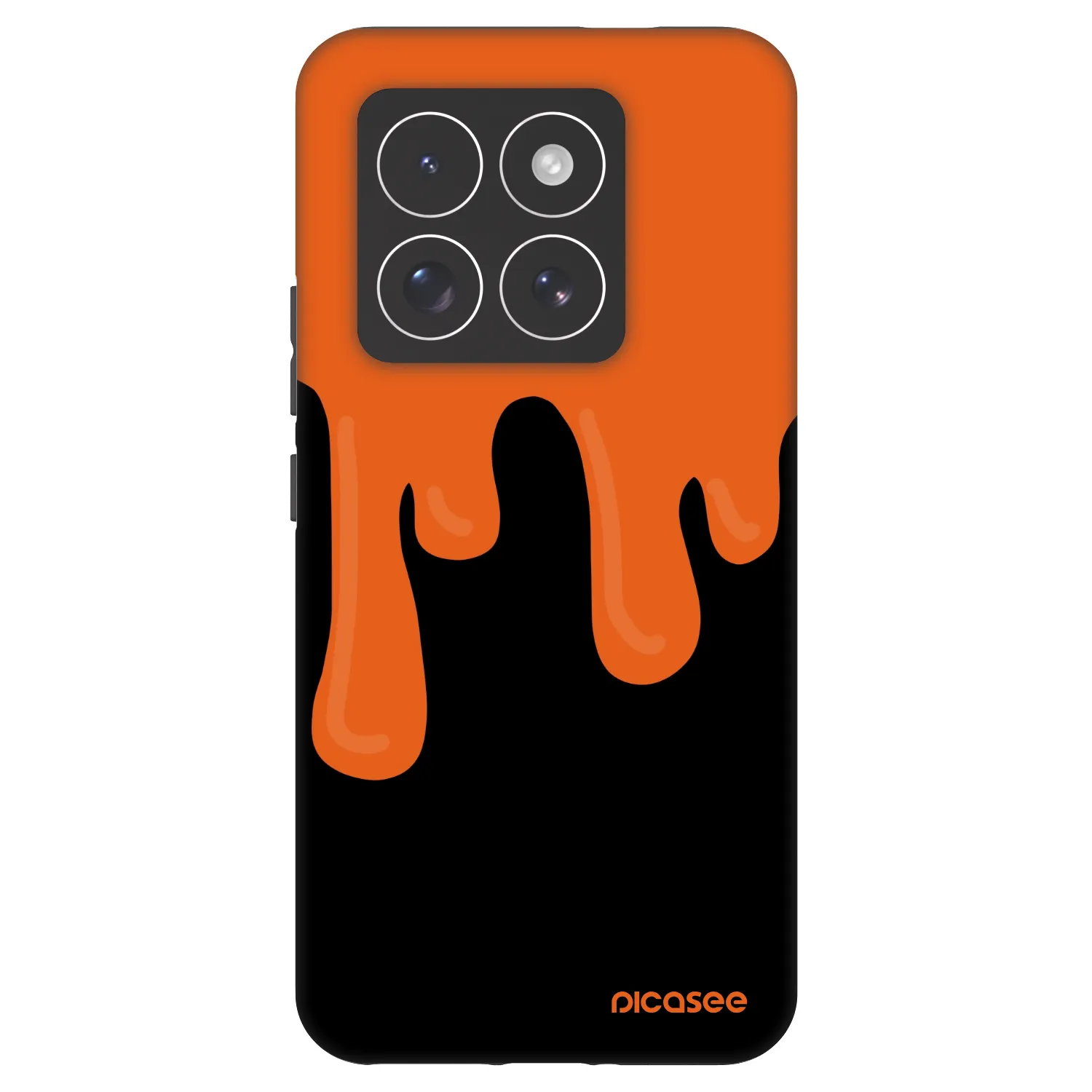 Picasee Fashion Case pre Xiaomi 14 Pro - Orange spooky