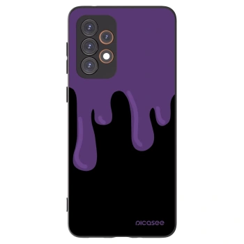 Picasee silikónový čierny obal pre Samsung Galaxy A33 5G A336 - Purple spooky