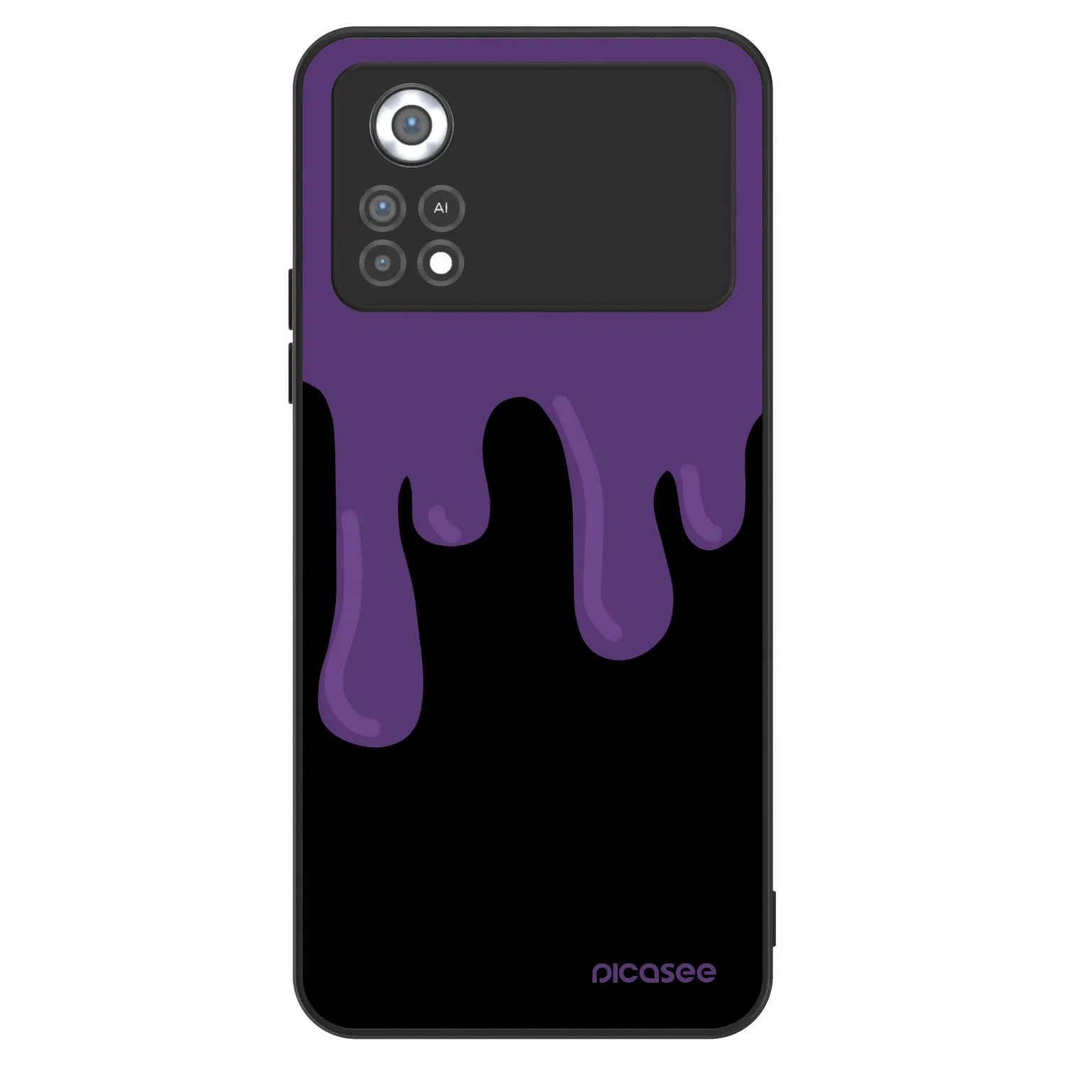 Picasee ULTIMATE CASE pro Xiaomi Poco X4 Pro 5G - Purple spooky