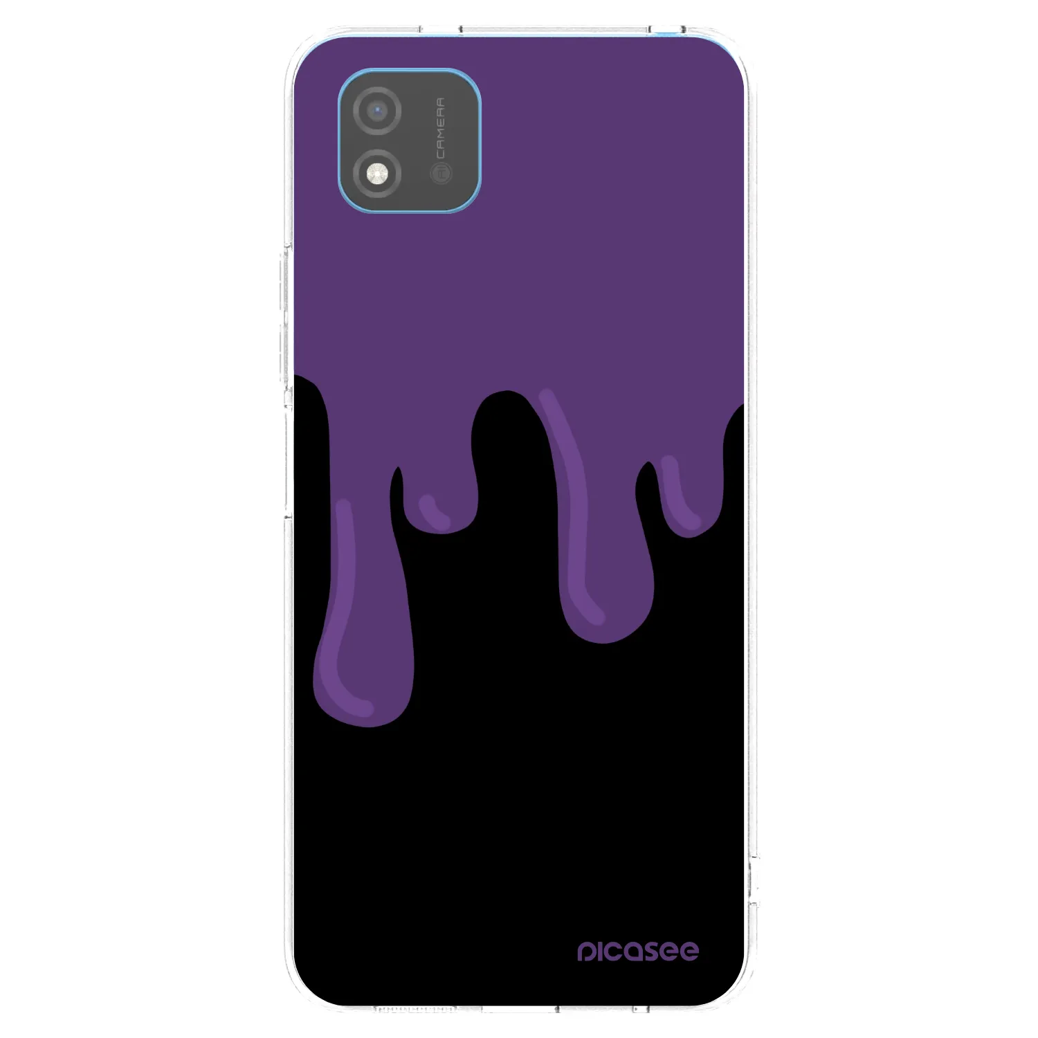 Picasee silikónový prehľadný obal pre Realme C11 (2021) - Purple spooky