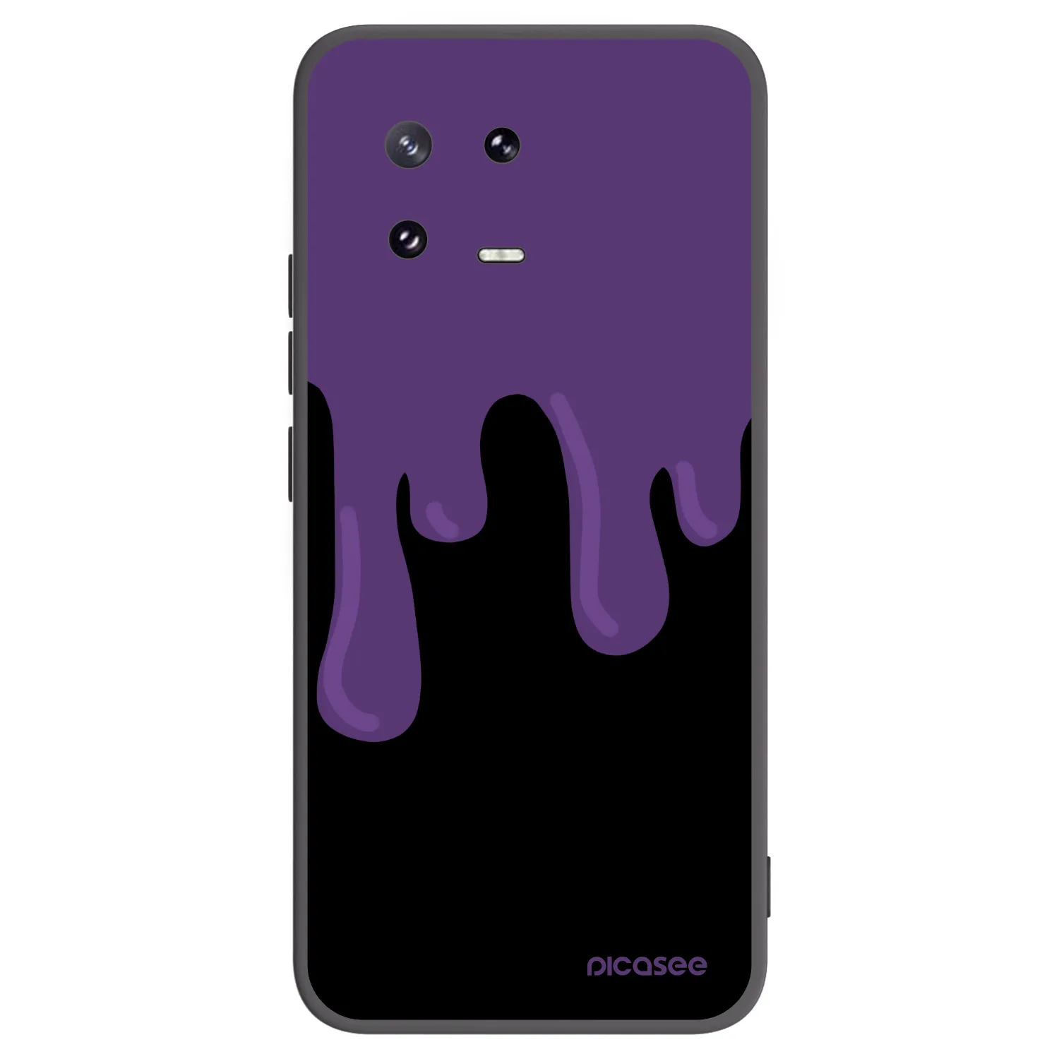 Picasee silikónový čierny obal pre Xiaomi 13 Pro - Purple spooky