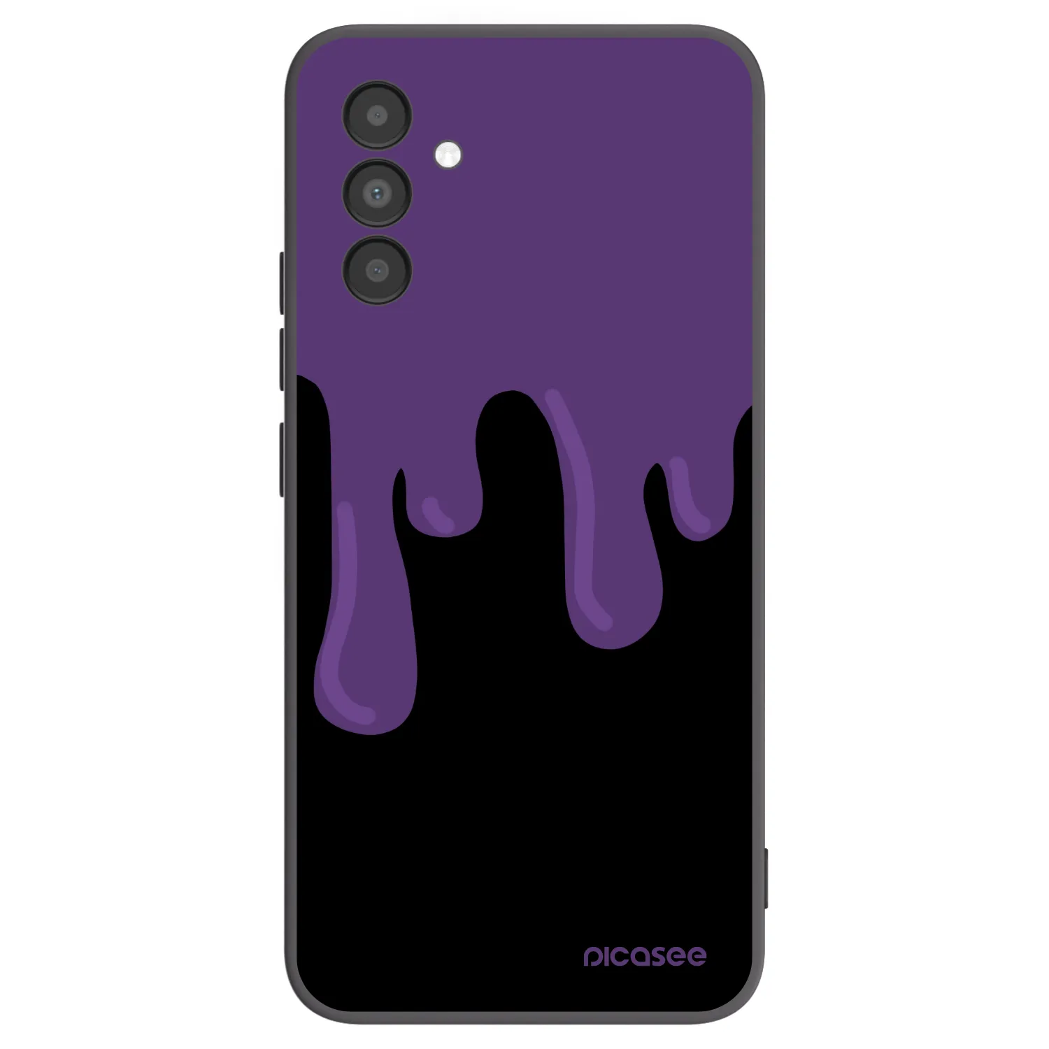 Picasee silikónový čierny obal pre Samsung Galaxy A04s A047F - Purple spooky