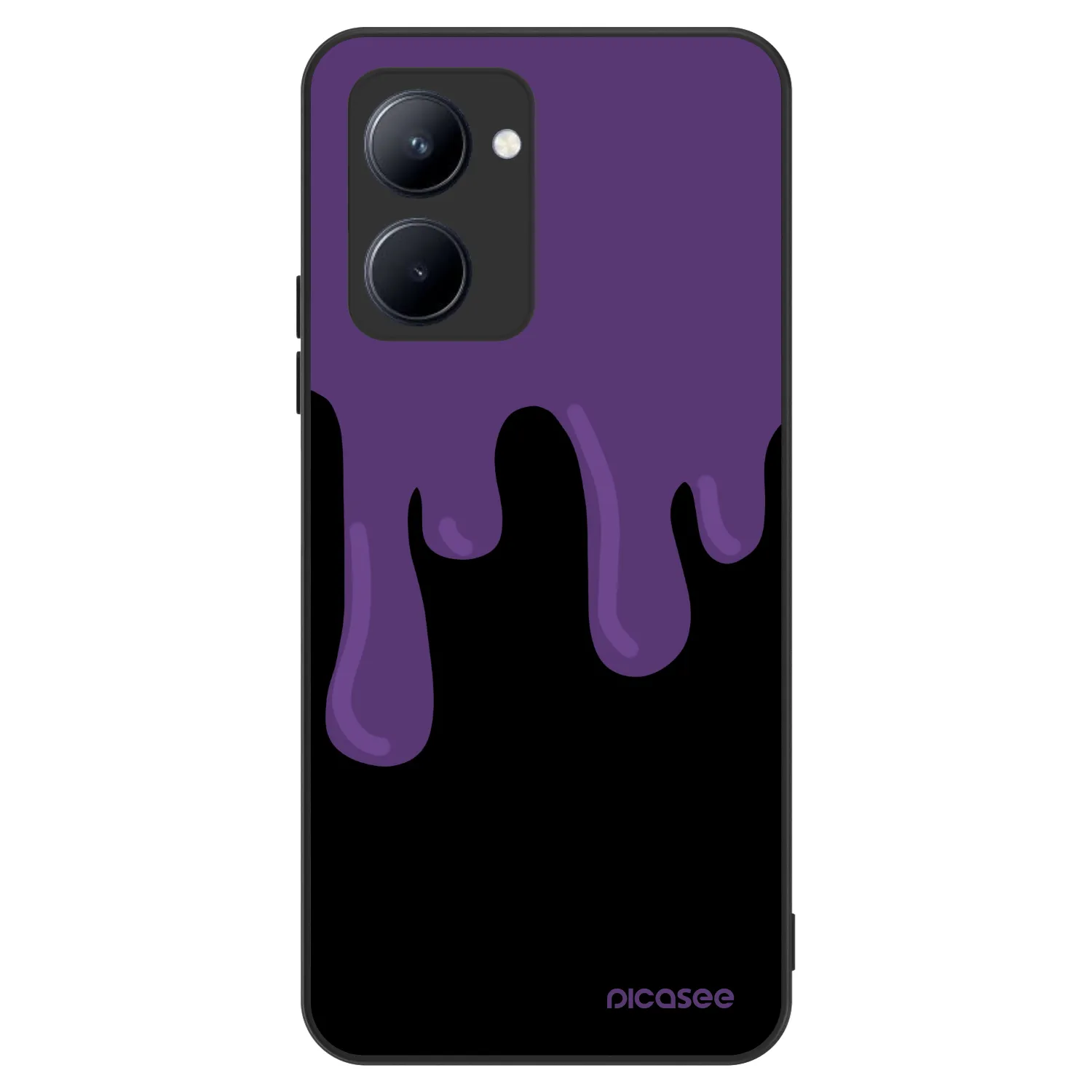 Picasee ULTIMATE CASE pro Realme C33 (2023) - Purple spooky