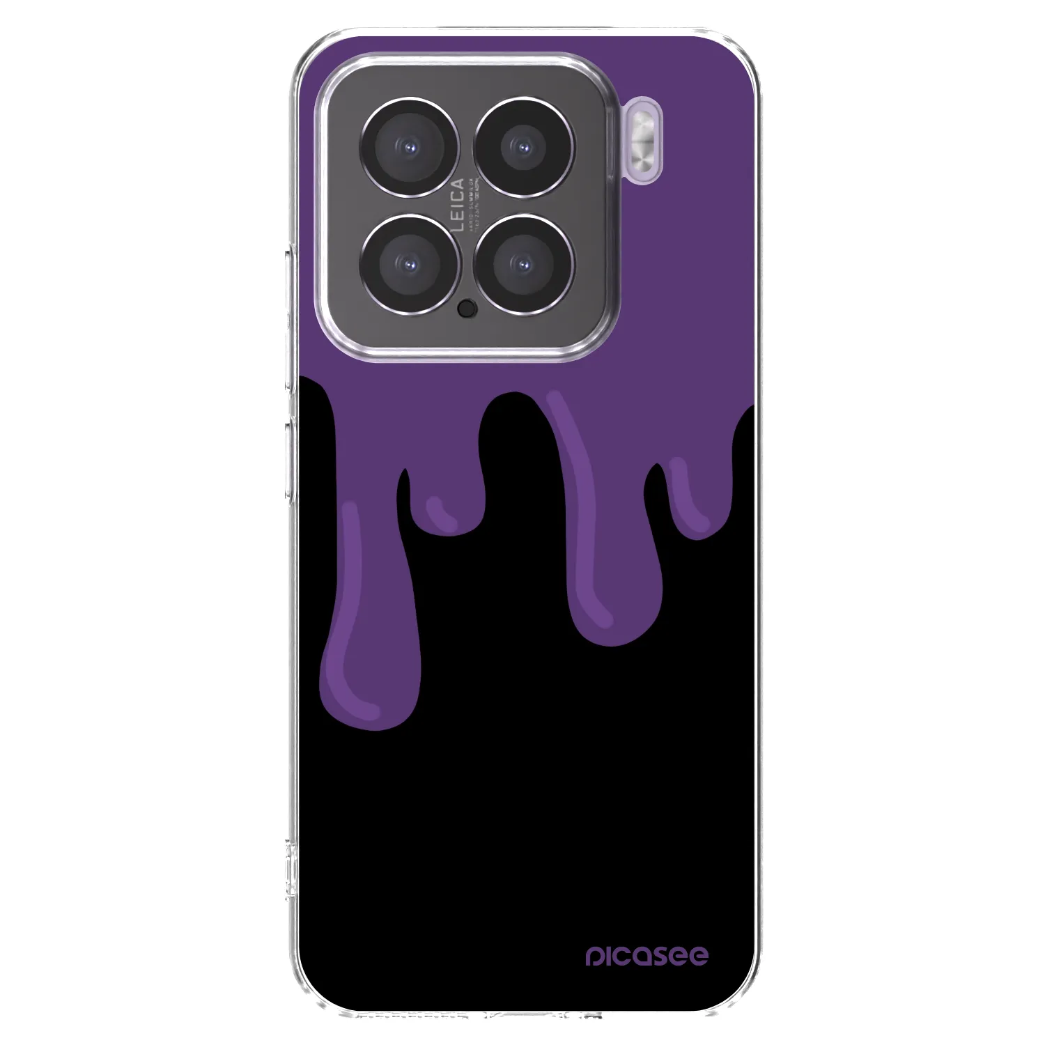 Picasee silikónový prehľadný obal pre Xiaomi 15 - Purple spooky