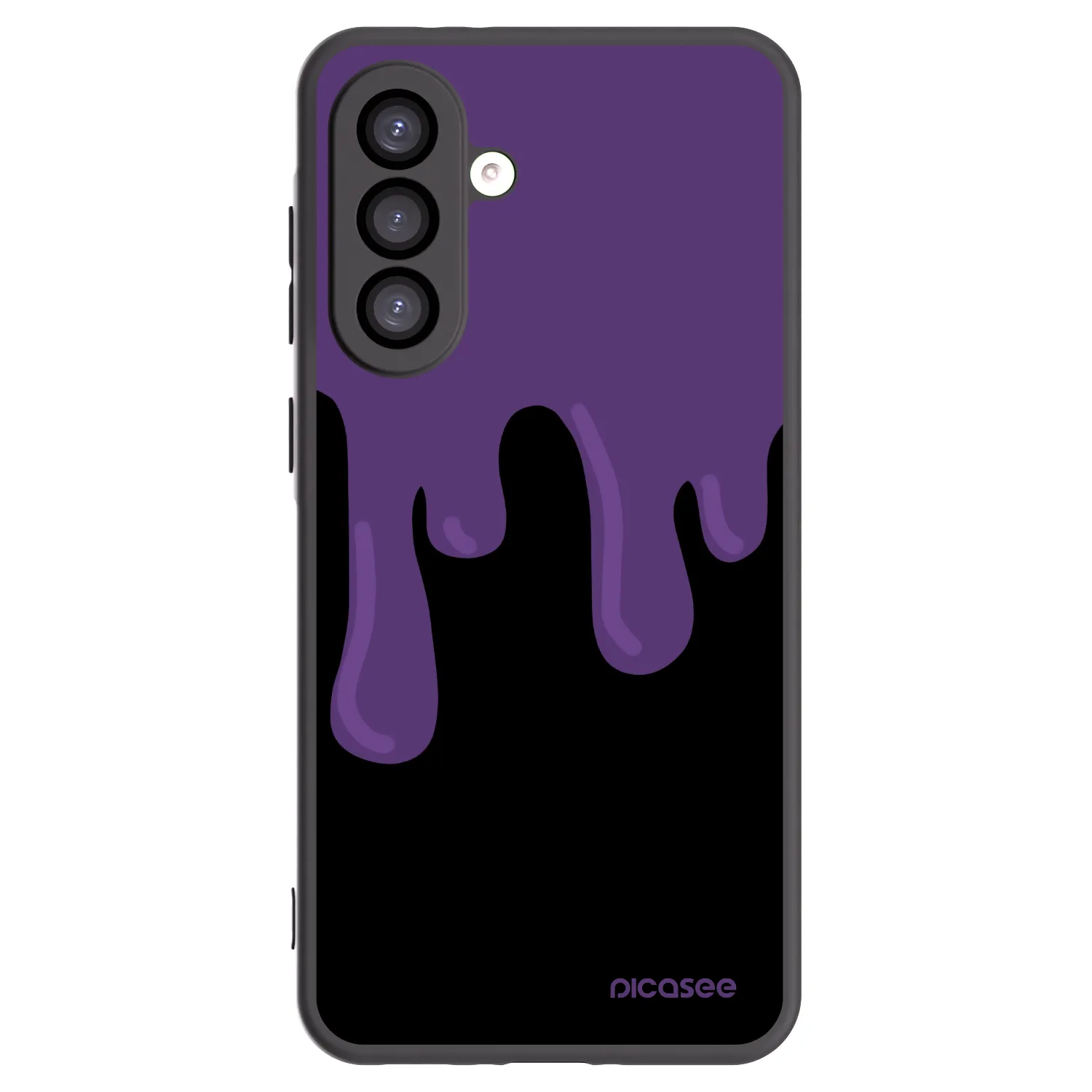 Picasee silikónový čierny obal pre Samsung Galaxy A26 5G A266B - Purple spooky