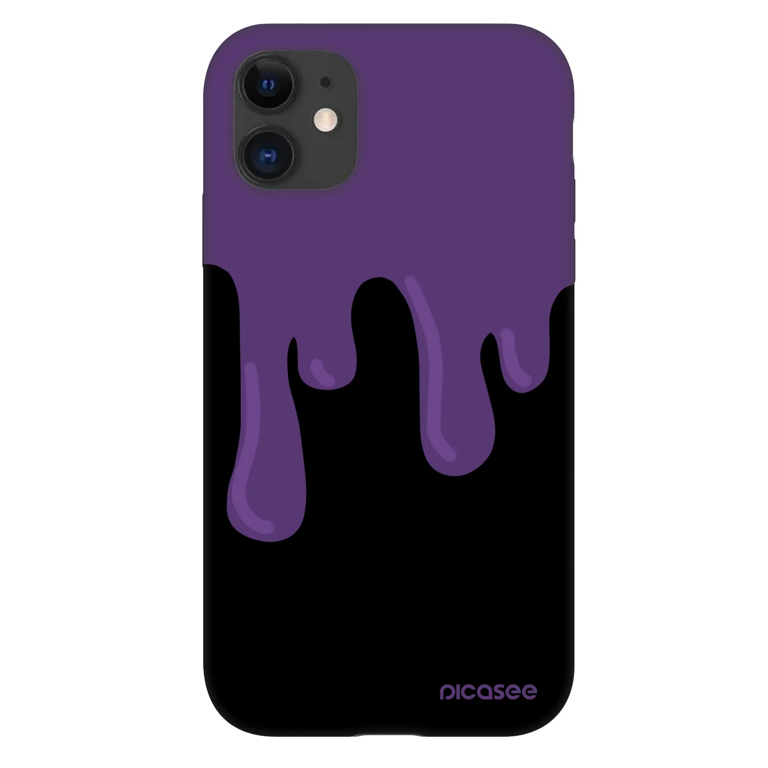 Picasee Fashion Case pre Apple iPhone 11 - Purple spooky