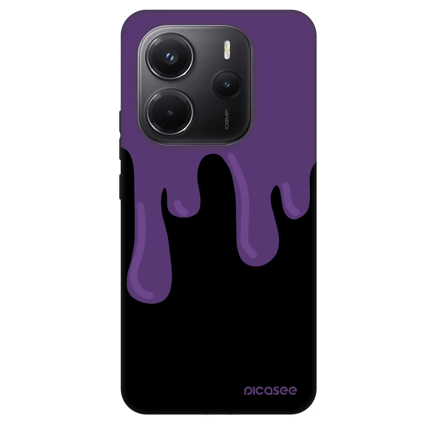 Picasee Fashion Case pre Xiaomi Redmi Note 14 5G - Purple spooky