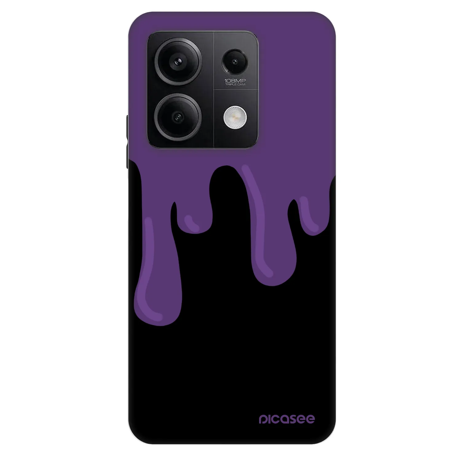 Picasee Fashion Case pre Xiaomi Redmi Note 13 5G - Purple spooky
