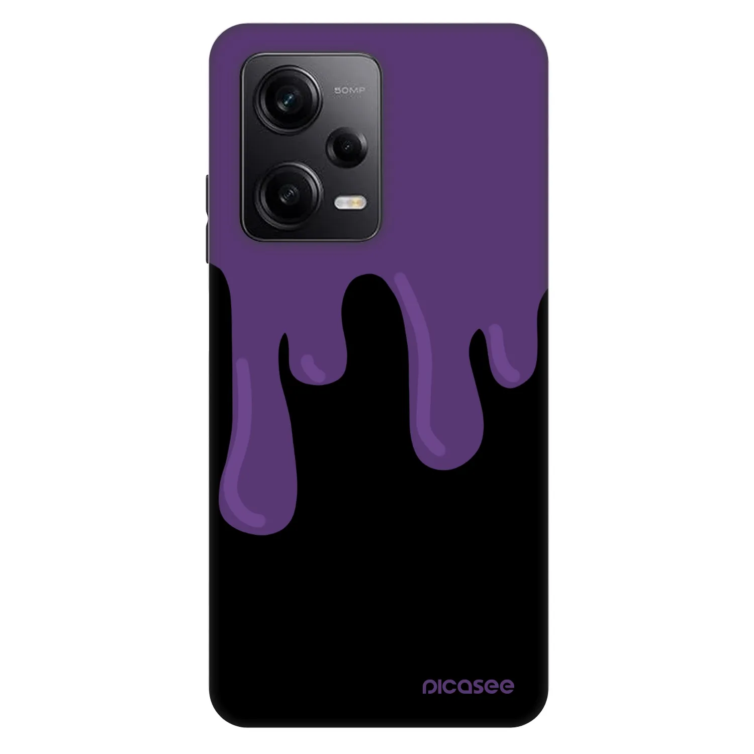 Picasee Fashion Case pre Xiaomi Redmi Note 12 Pro 5G - Purple spooky