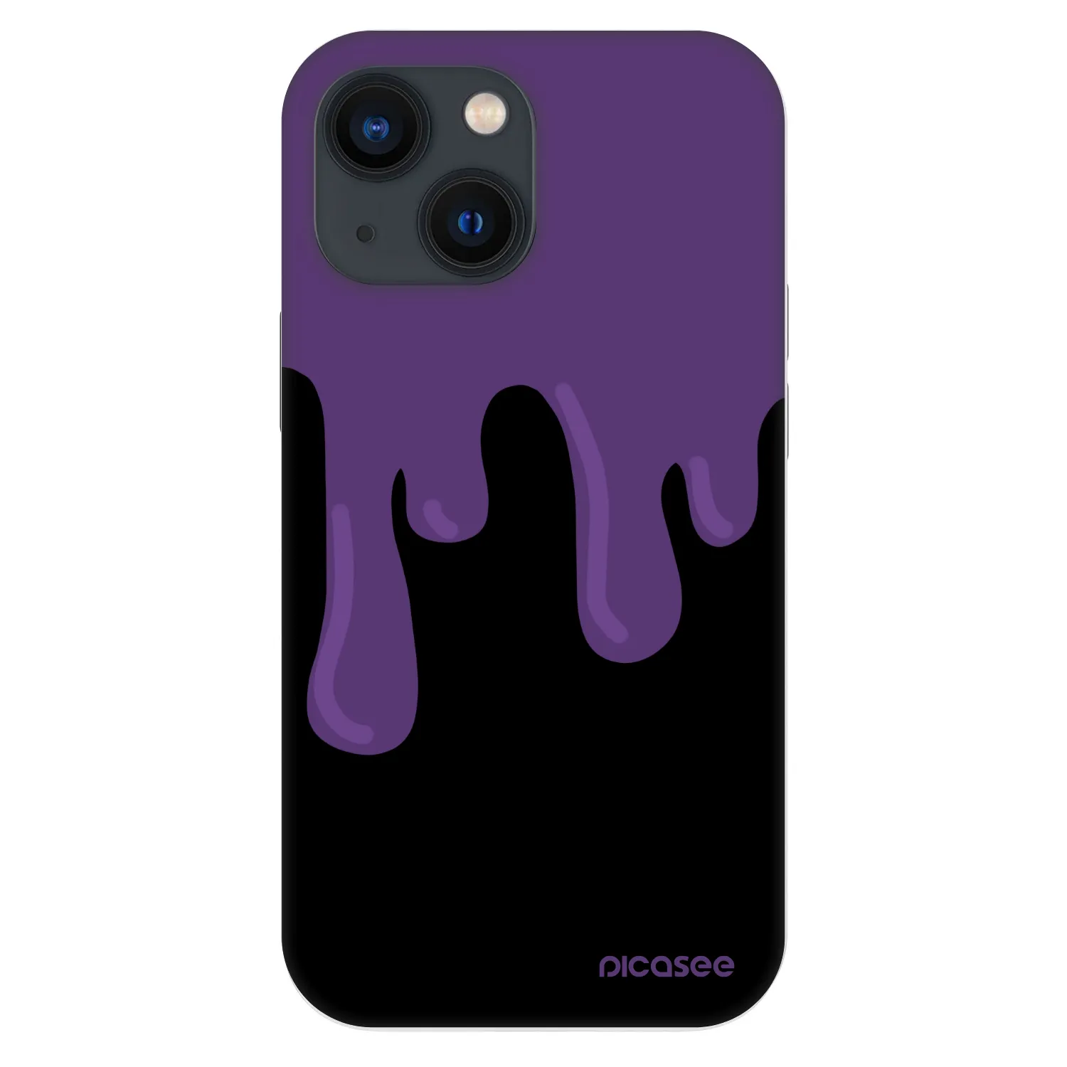 Picasee Fashion Case pre Apple iPhone 13 mini - Purple spooky