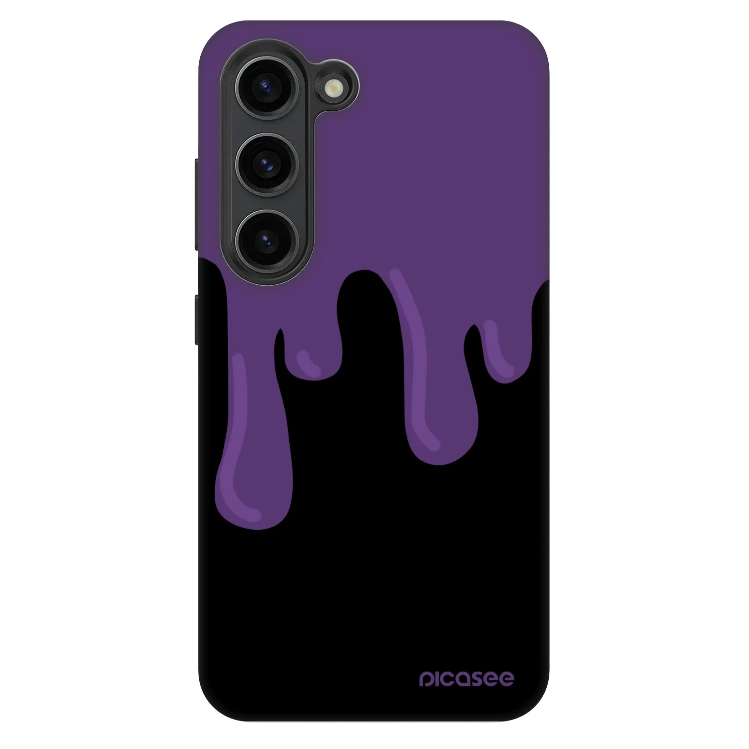 Picasee Fashion Case pre Samsung Galaxy S23 5G - Purple spooky