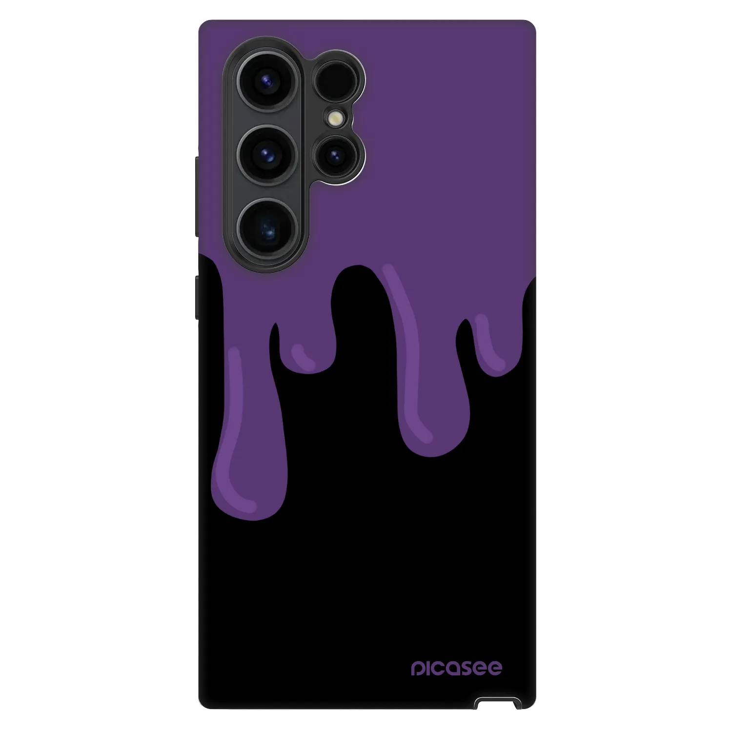 Picasee Fashion Case pre Samsung Galaxy S22 Ultra 5G - Purple spooky